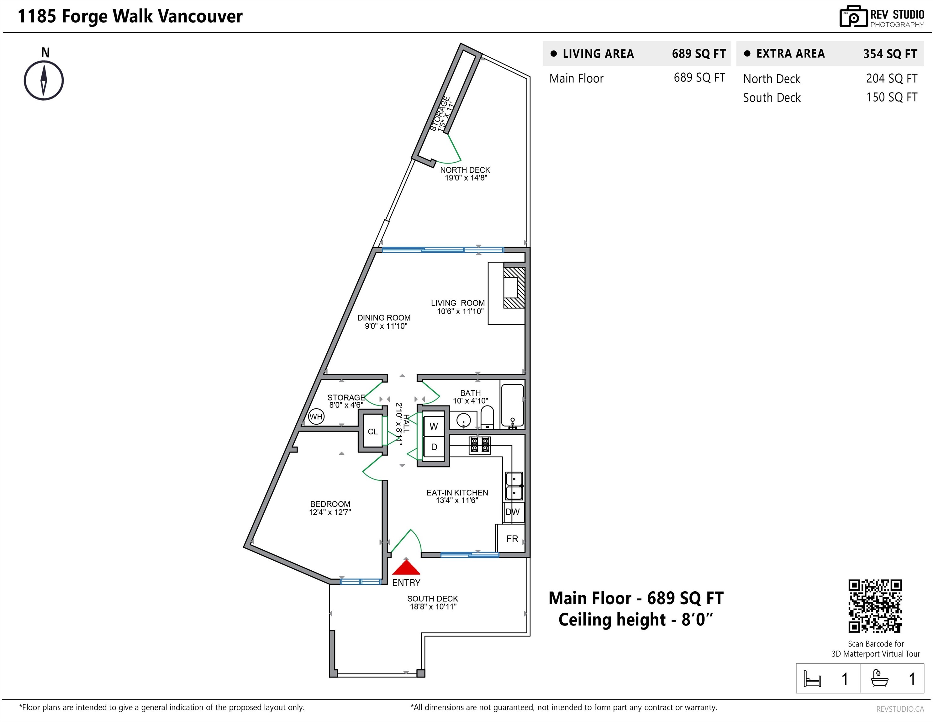 1185 Forge Walk, Vancouver, BC