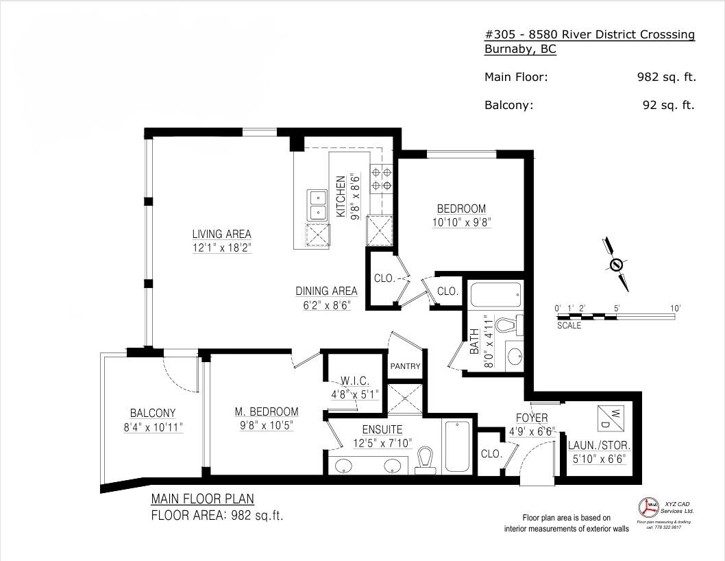 305-8580 River District Crossing, Vancouver, BC