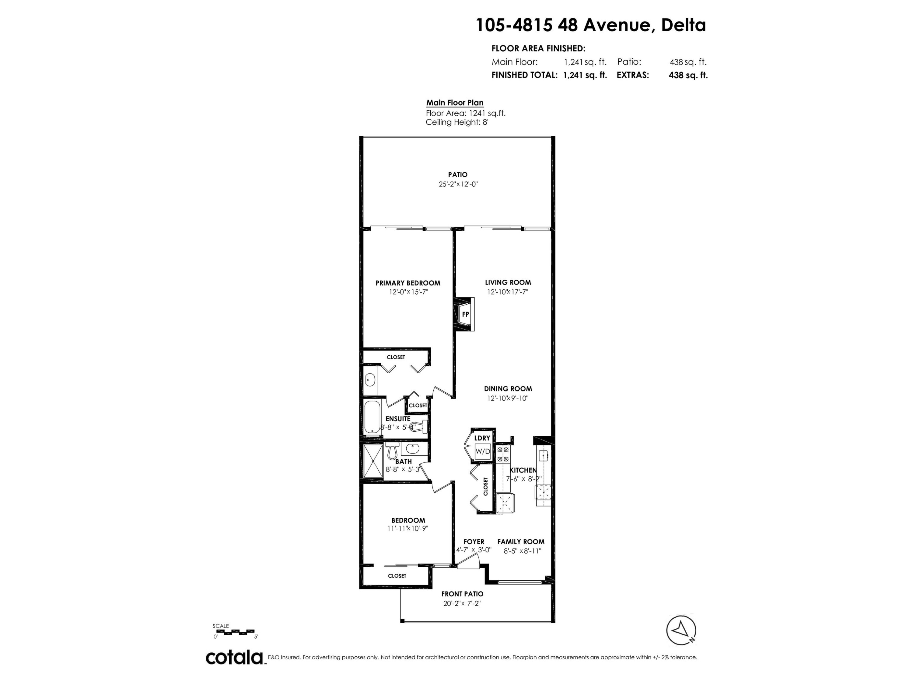 105-4815 48 Avenue, Delta, BC