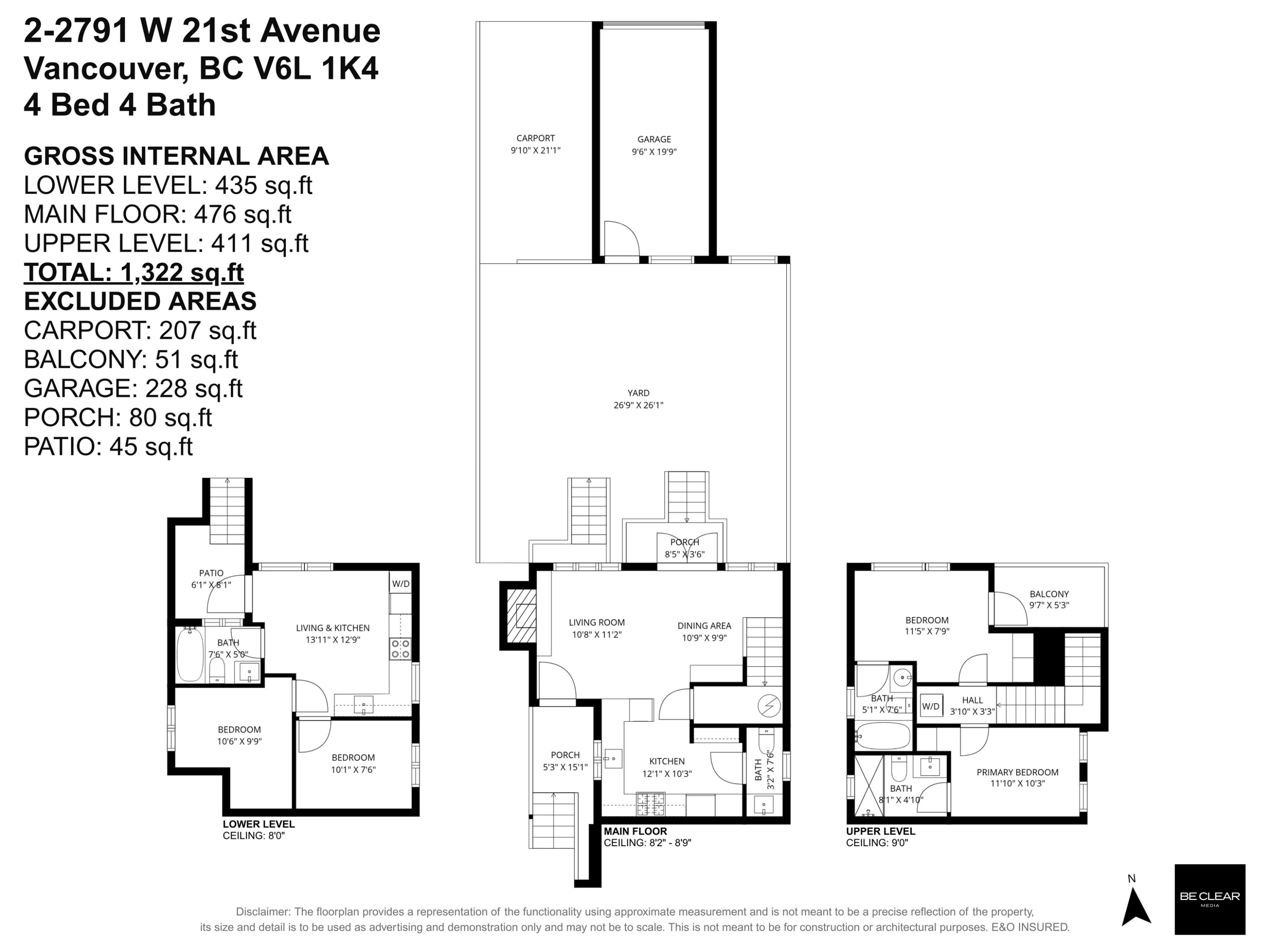 2793 21St Avenue W, Vancouver, BC