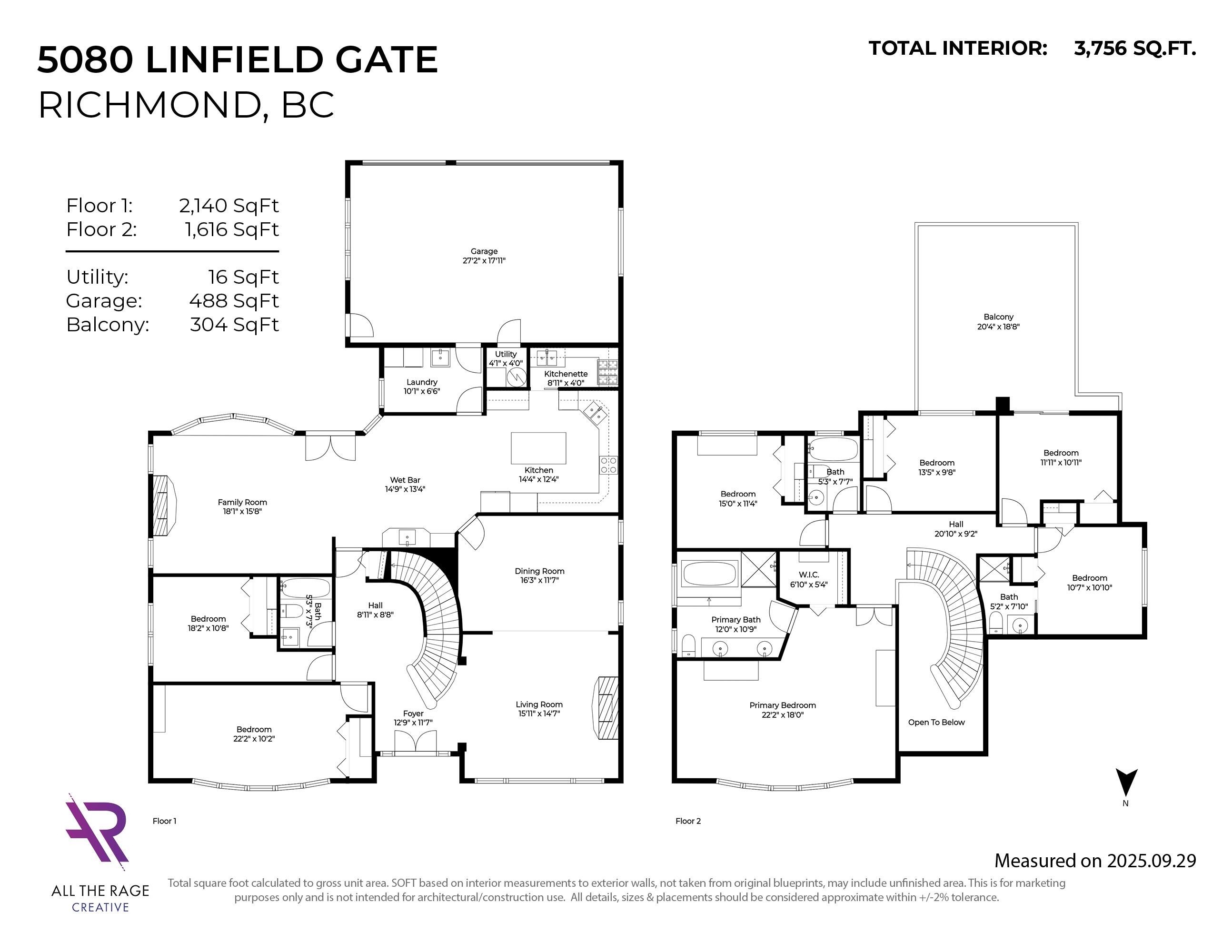 5080 Linfield Gate, Richmond, BC