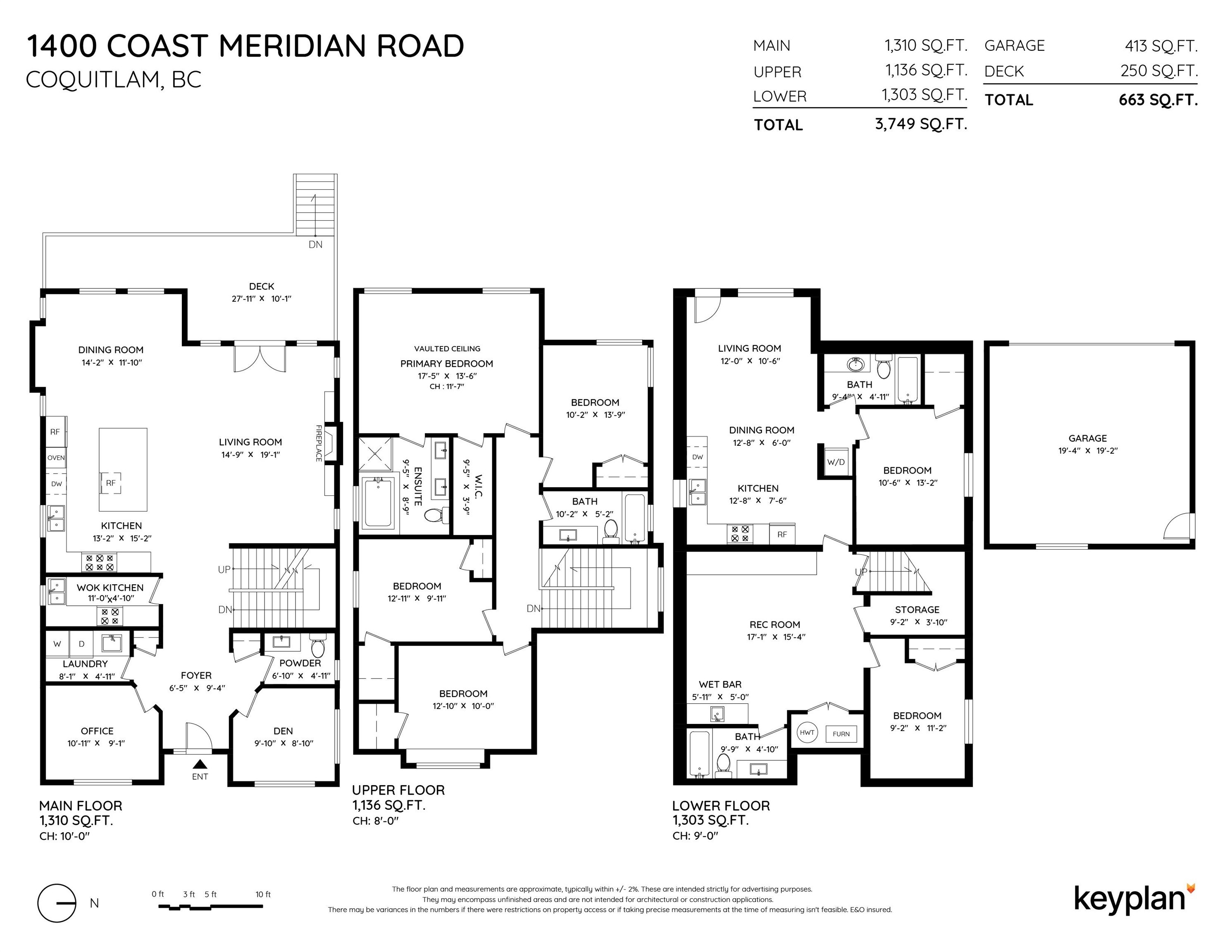 1400 Coast Meridian Road, Coquitlam, BC