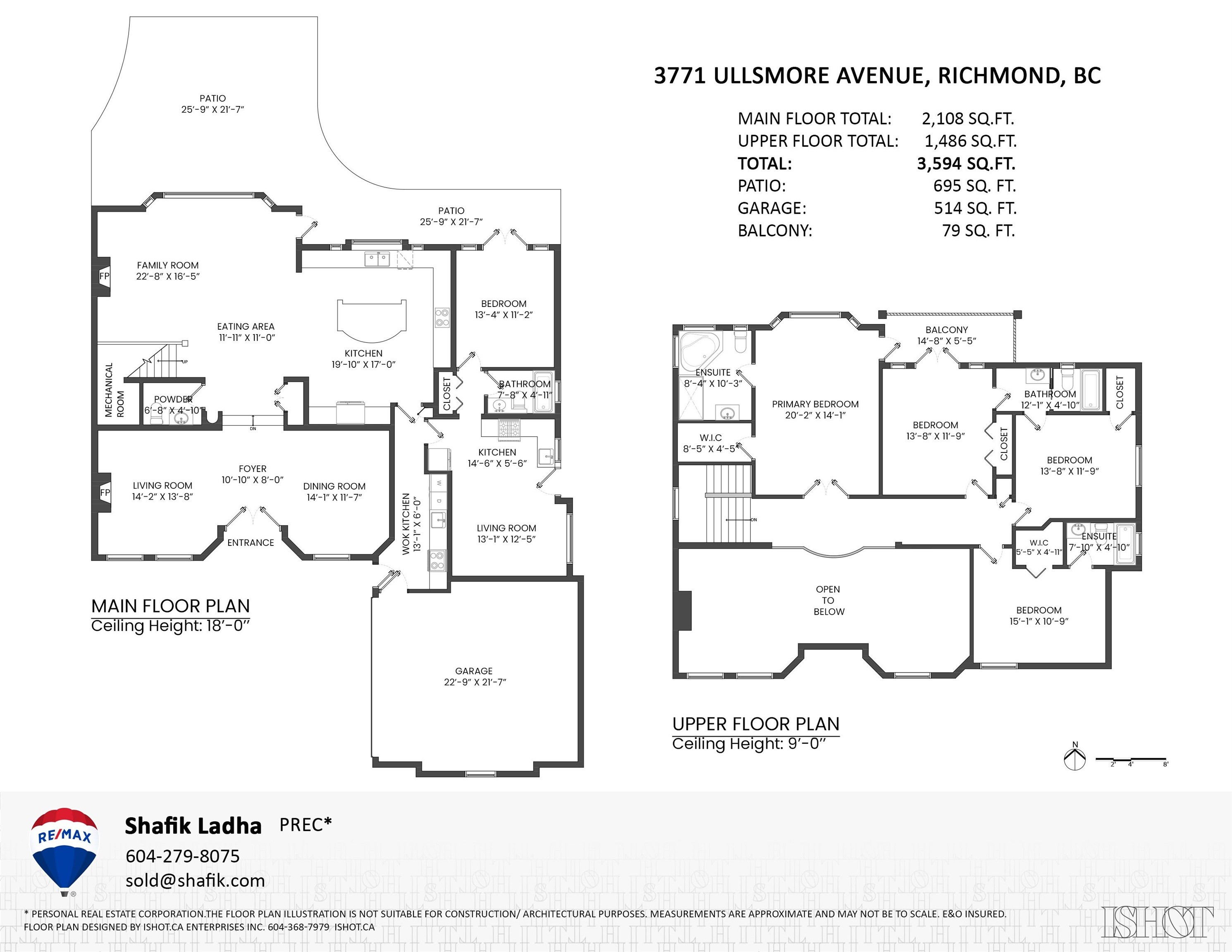 3711 Ullsmore Avenue, Richmond, BC
