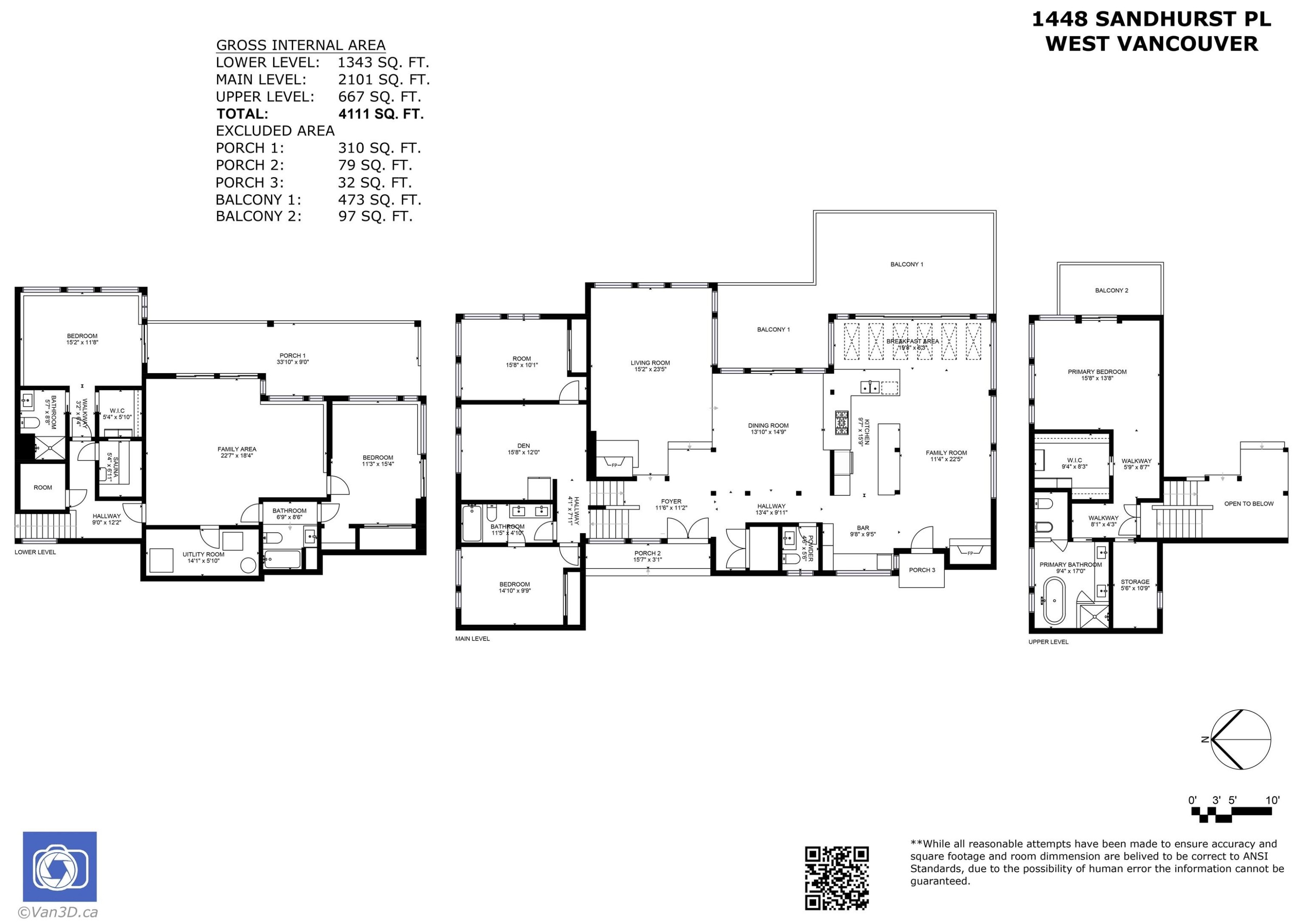 1448 Sandhurst Place, West Vancouver, BC