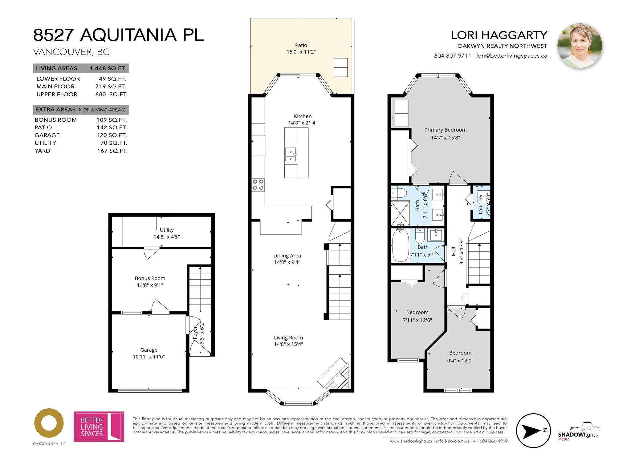 8527 Aquitania Place, Vancouver, BC