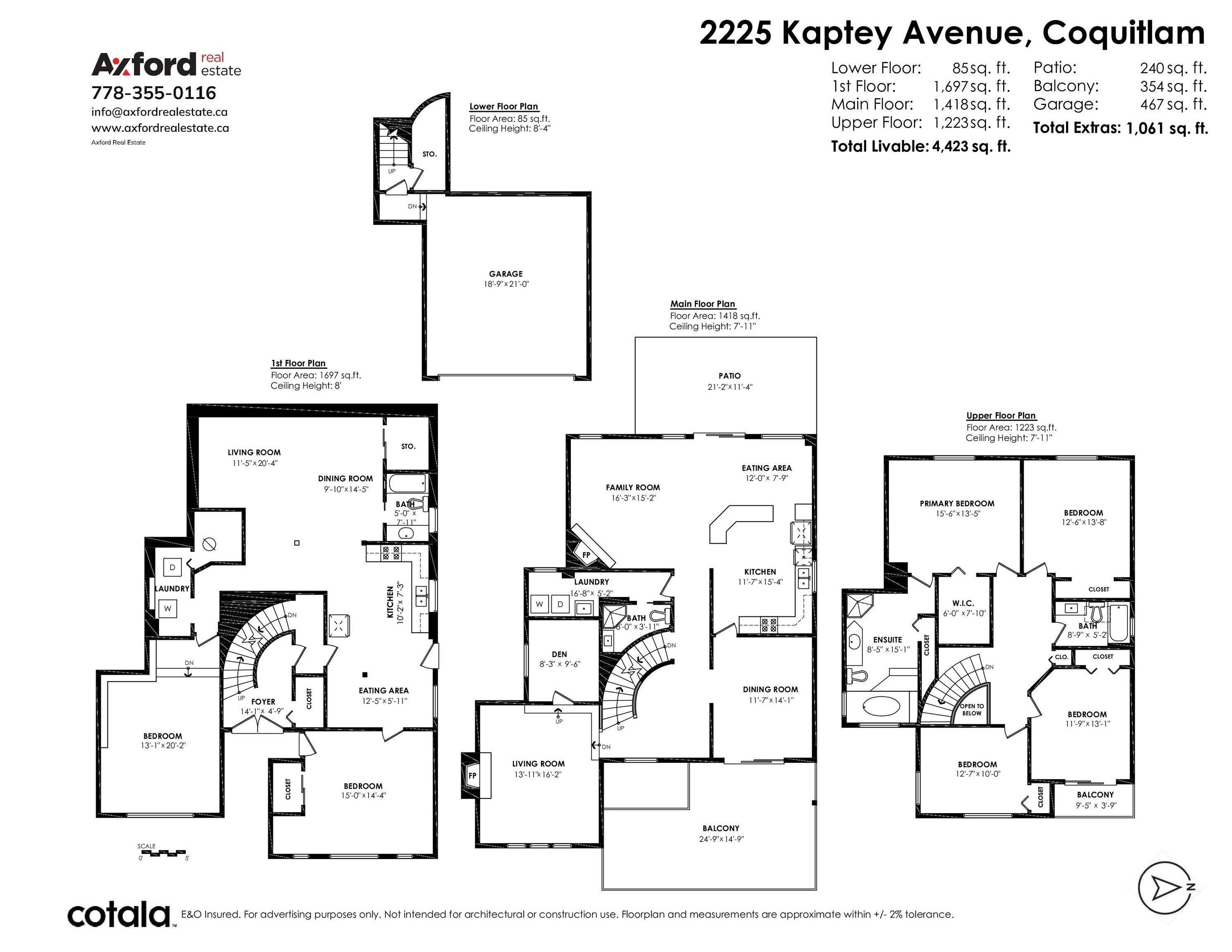 2225 Kaptey Avenue, Coquitlam, BC