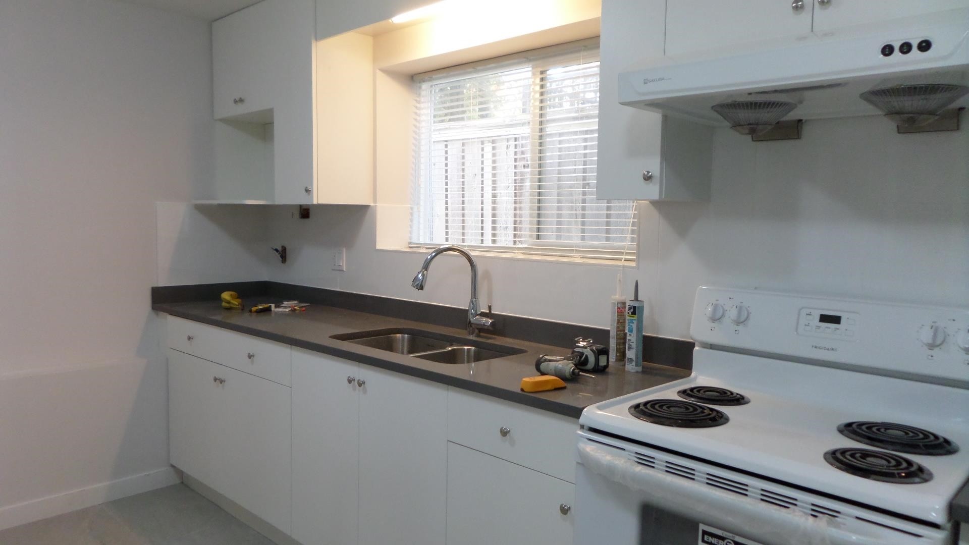 5970 Joyce Street, Vancouver, BC - Indoor Photo Showing Kitchen With Double Sink