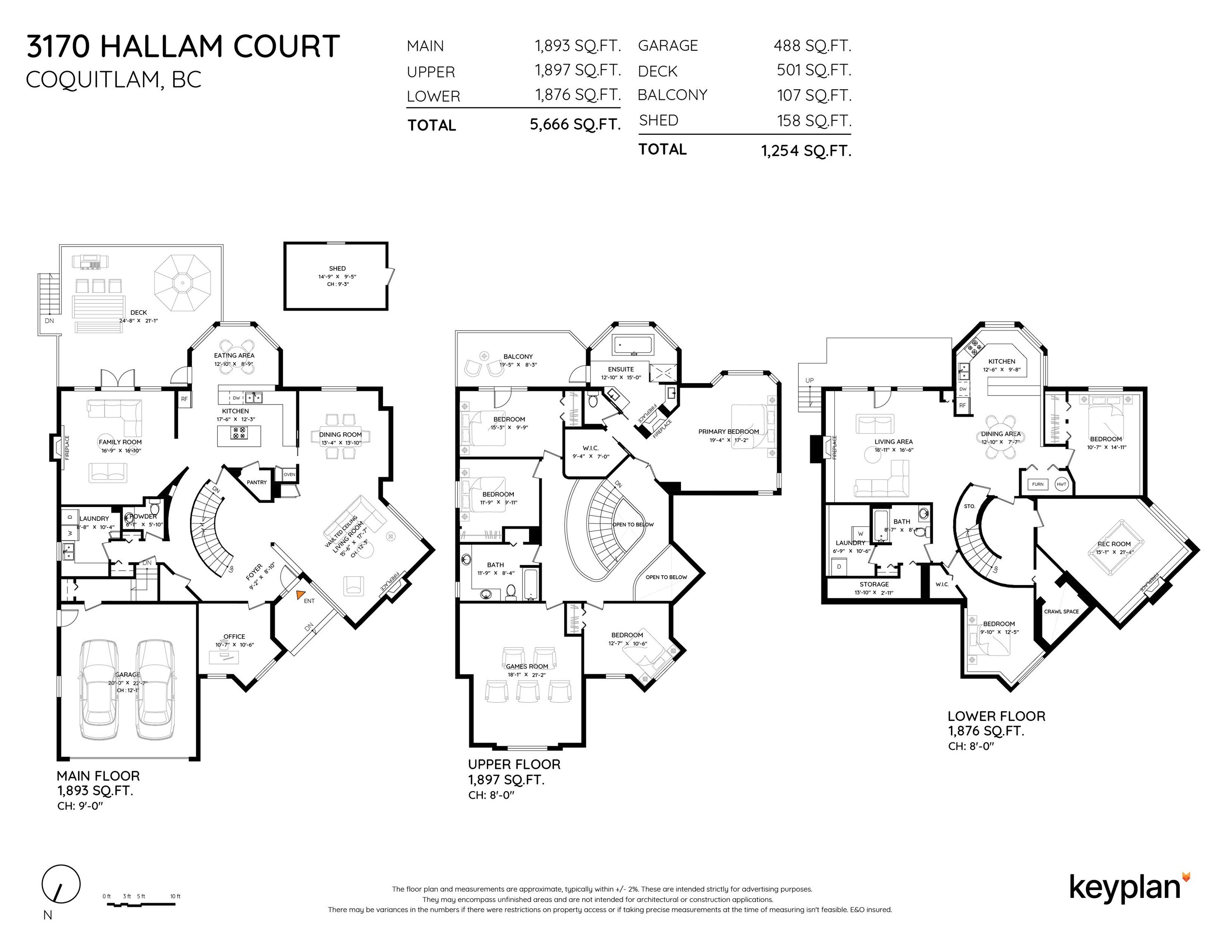 3170 Hallam Court, Coquitlam, BC