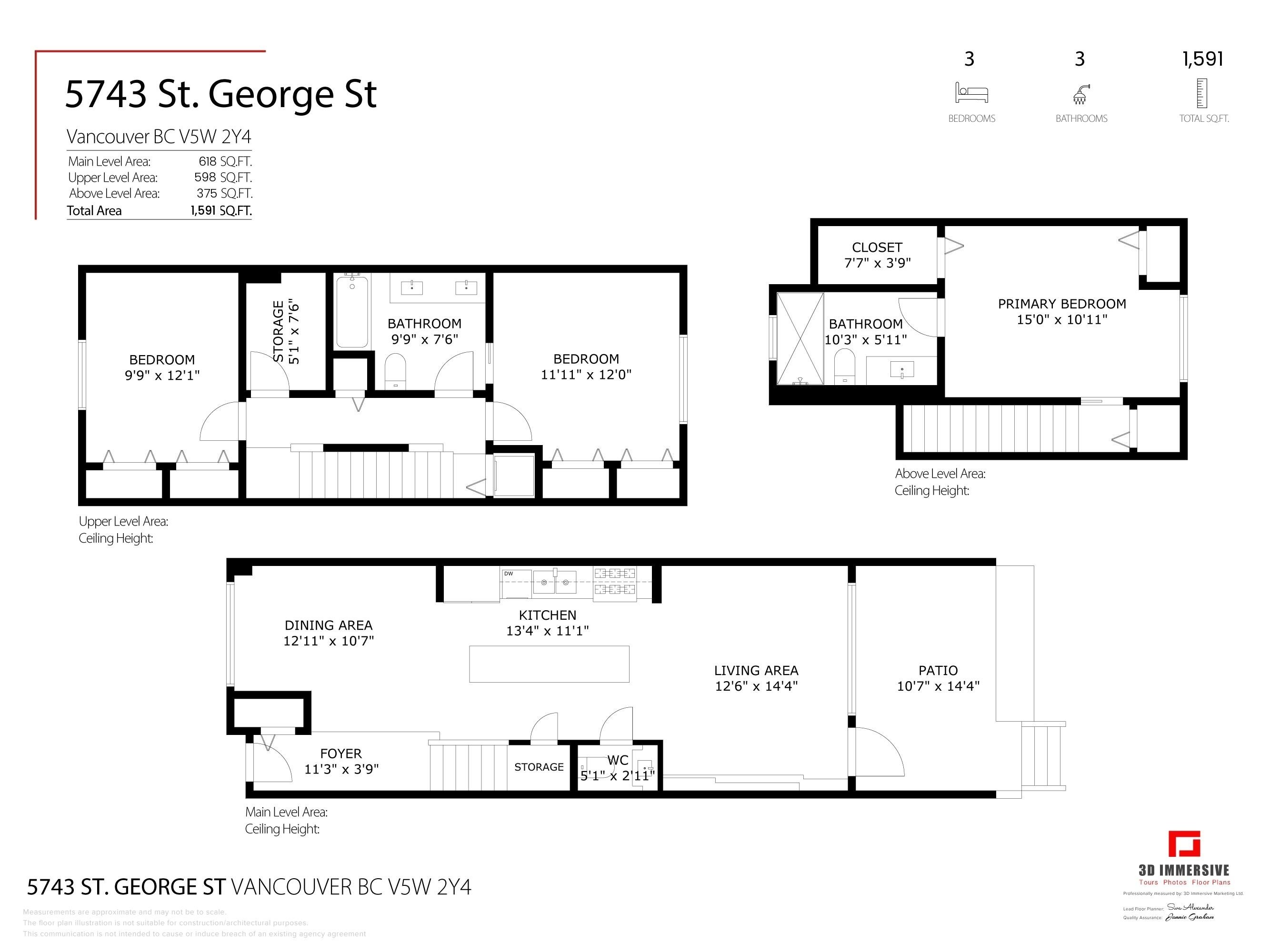 5743 St George Street, Vancouver, BC