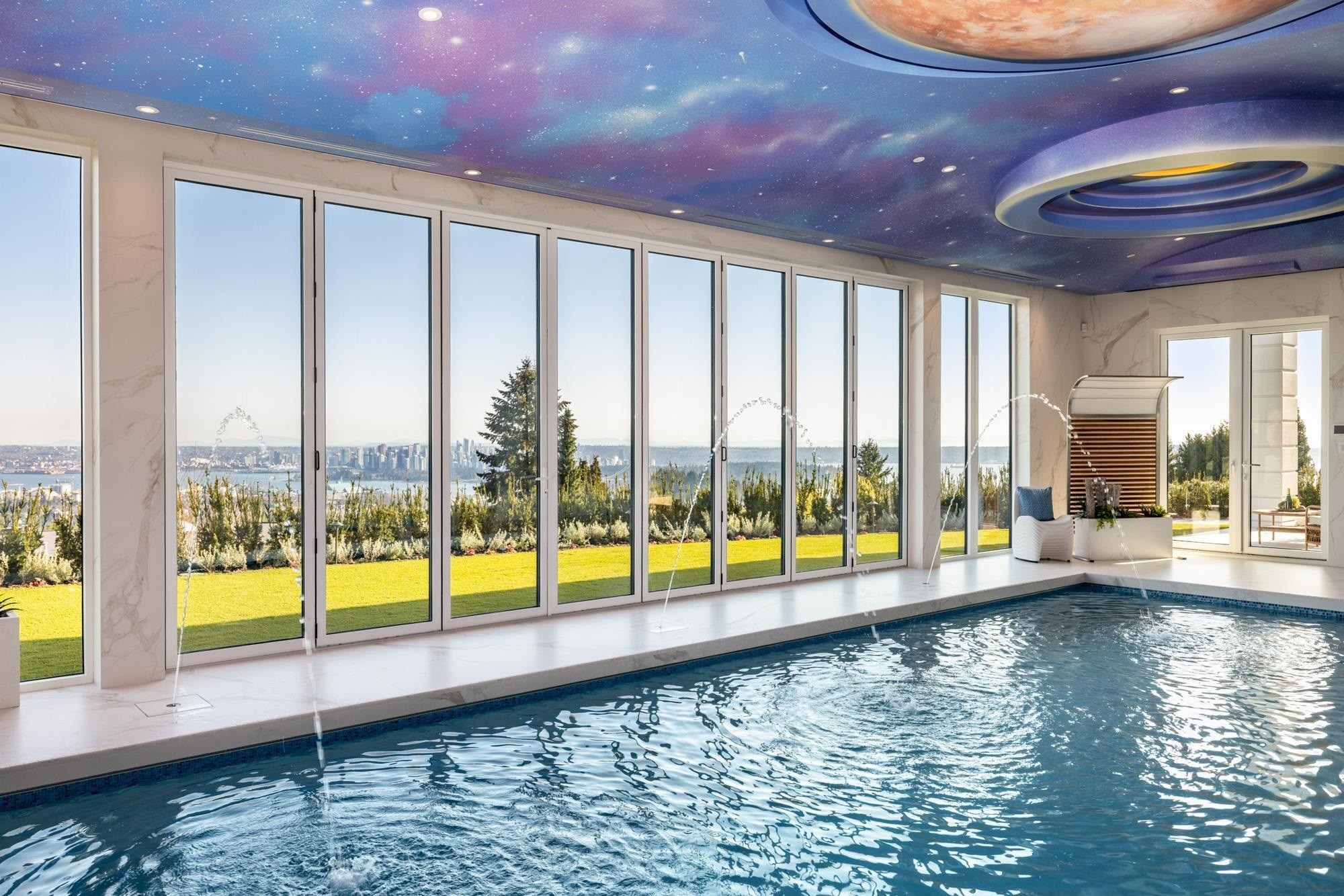 835 Farmleigh Road, West Vancouver, BC - Indoor Photo Showing Other Room With In Ground Pool