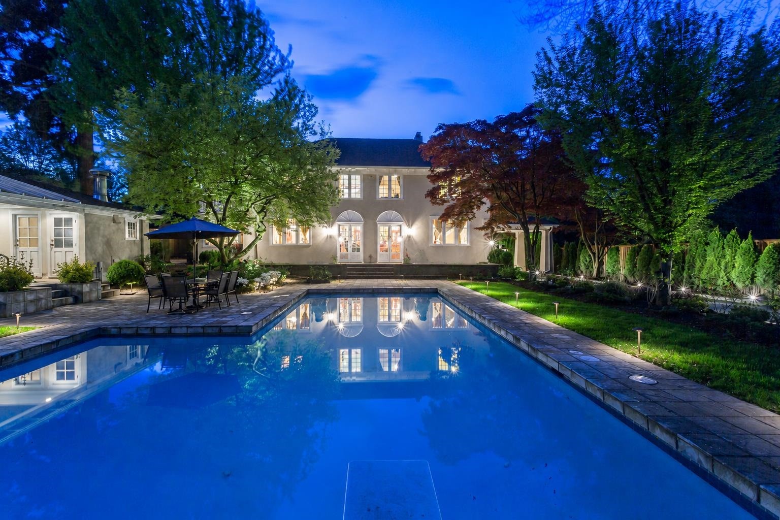 1375 King Edward Avenue W, Vancouver, BC - Outdoor With In Ground Pool With Backyard