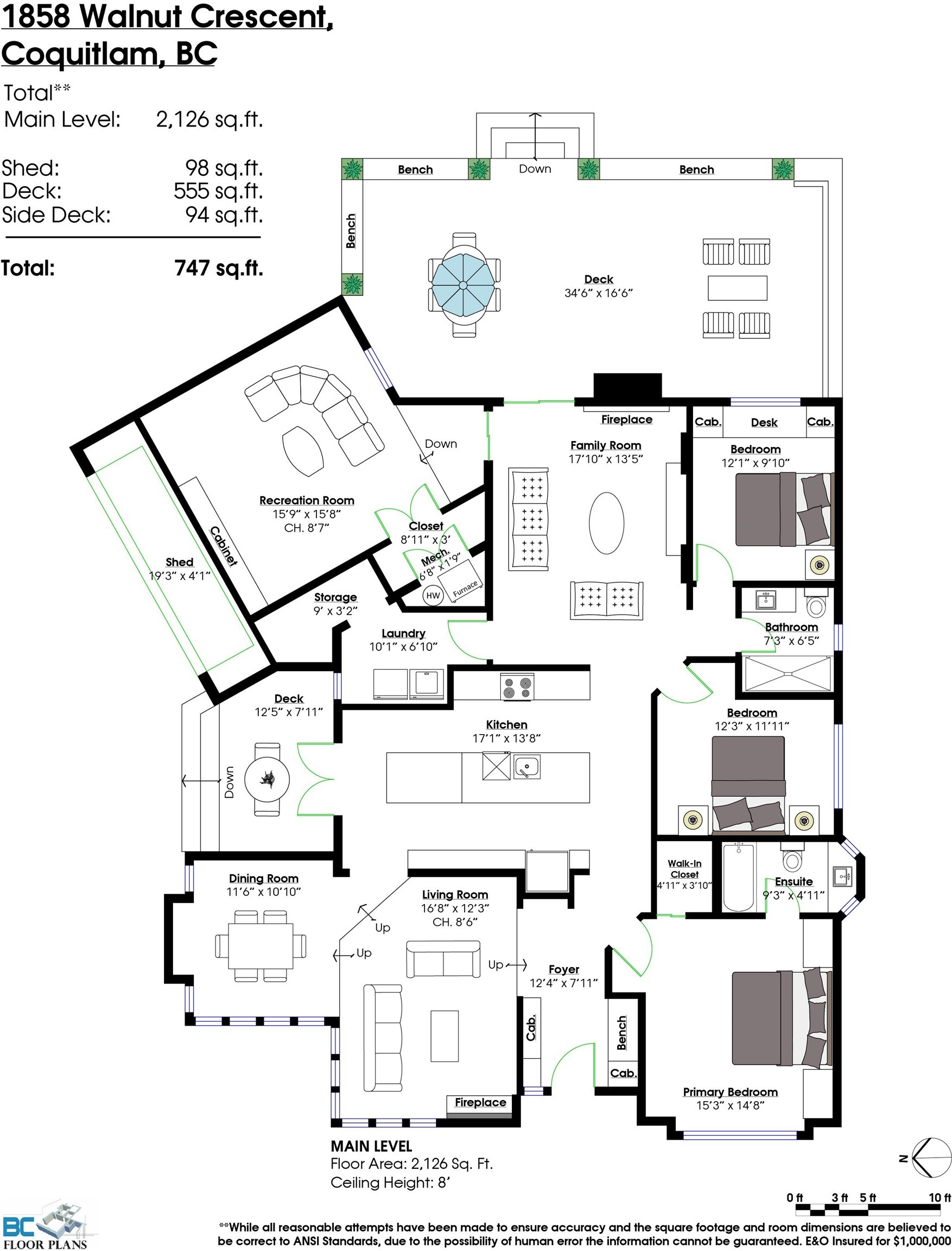 1858 Walnut Crescent, Coquitlam, BC