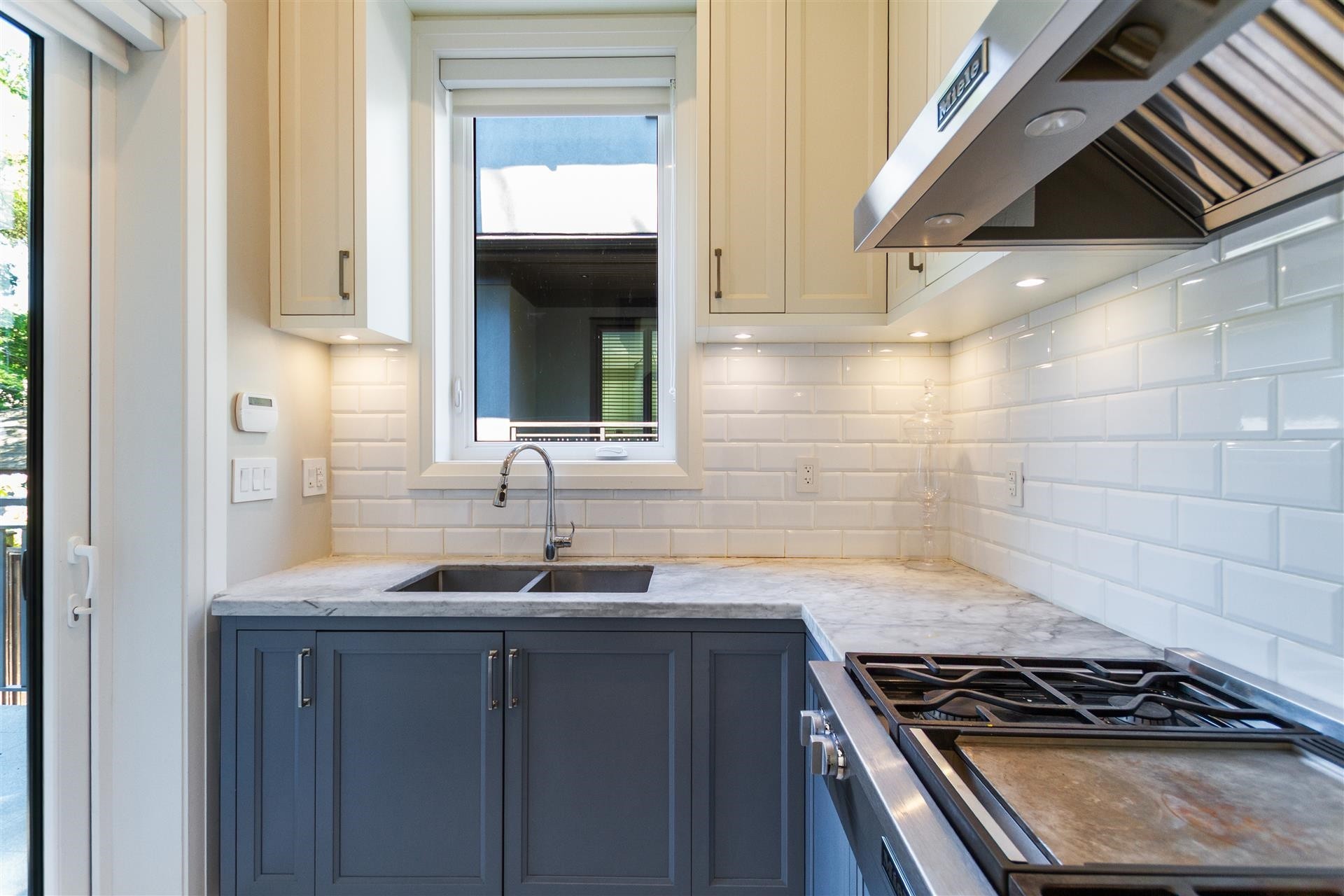 3708 35Th Avenue W, Vancouver, BC - Indoor Photo Showing Kitchen With Double Sink