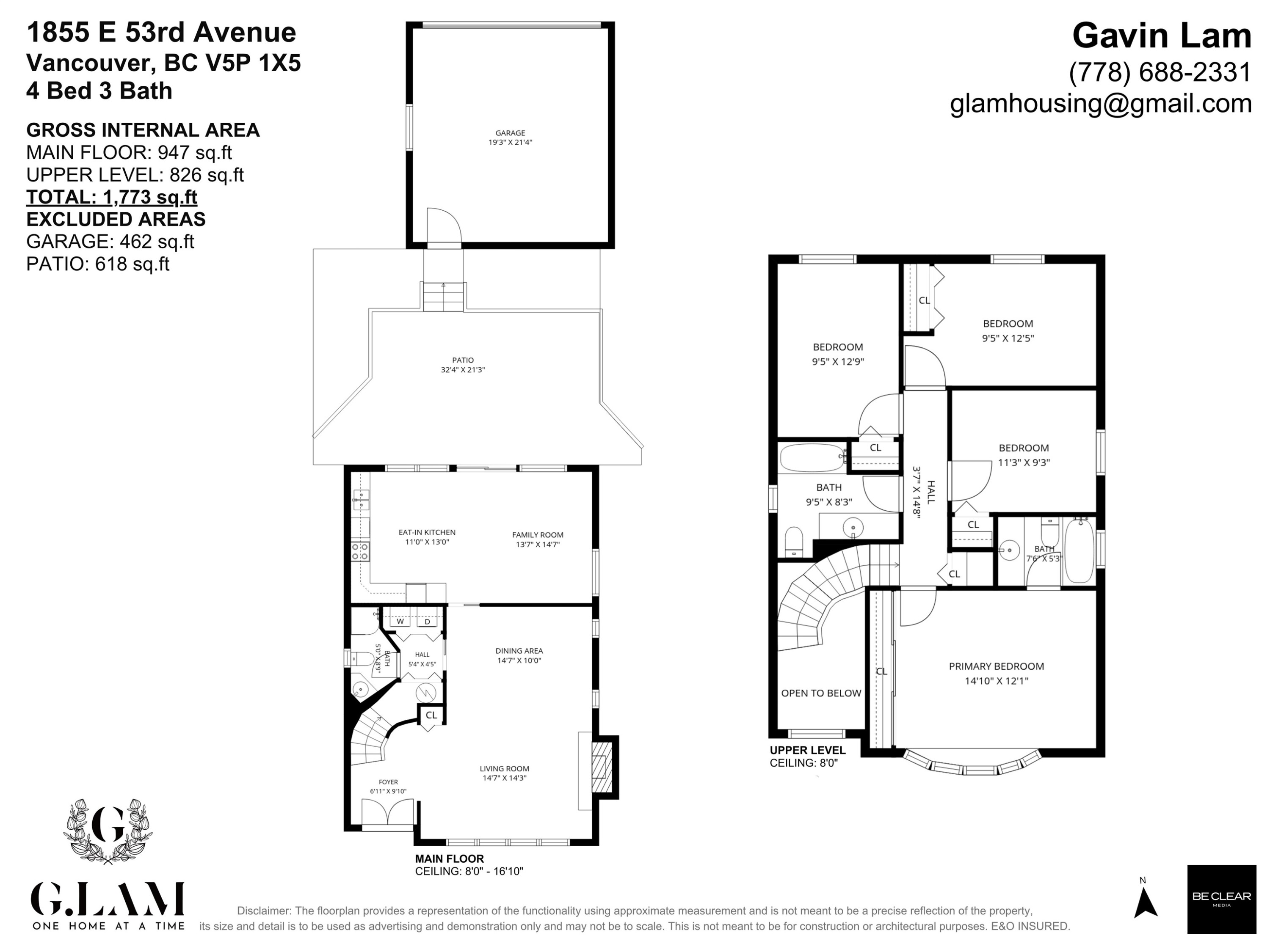 1855 53Rd Avenue E, Vancouver, BC