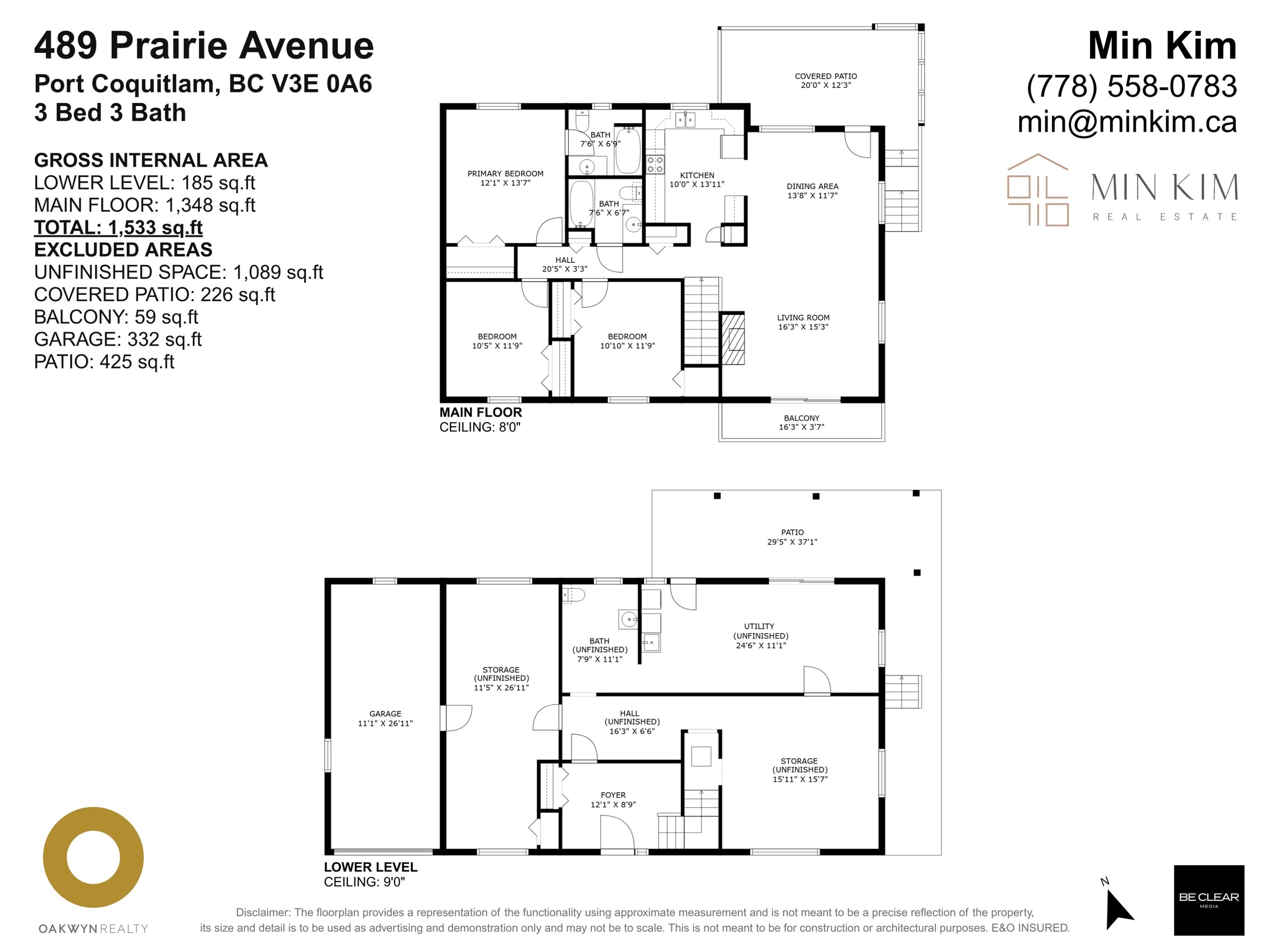 489 Prairie Avenue, Port Coquitlam, BC