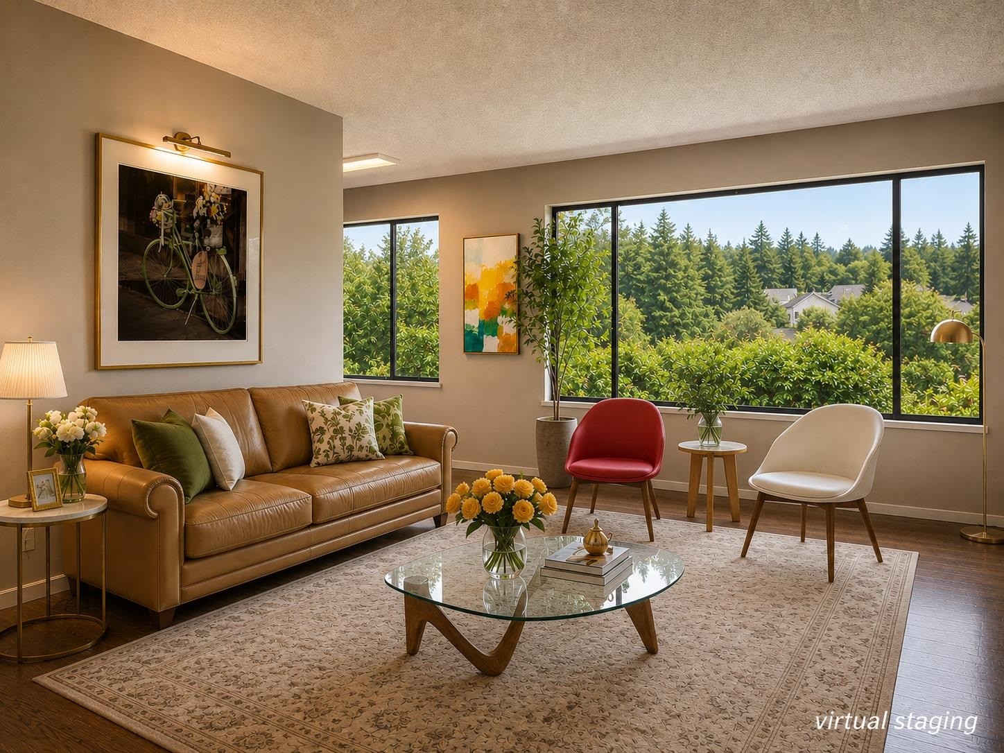 9560 Glendower Drive, Richmond, BC - Indoor Photo Showing Living Room