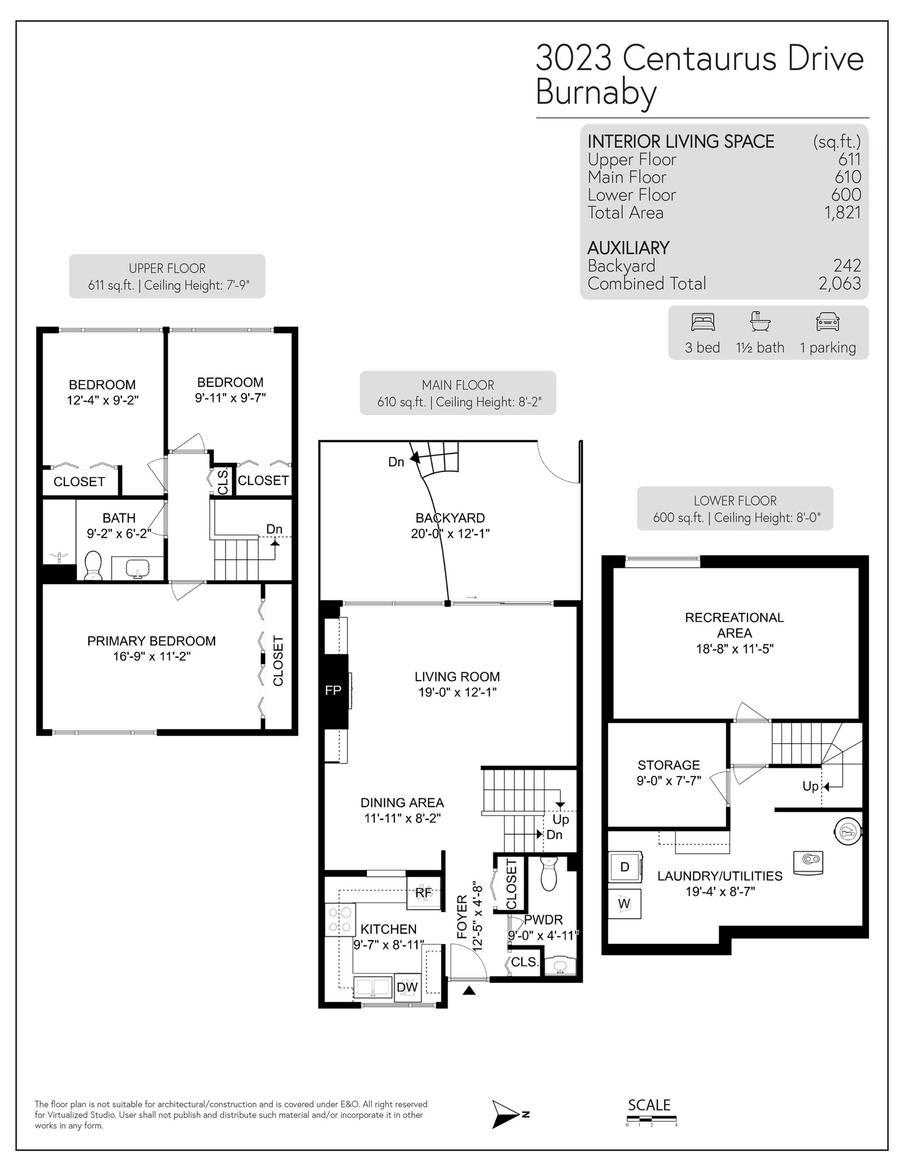 3023 Centaurus Drive, Burnaby, BC