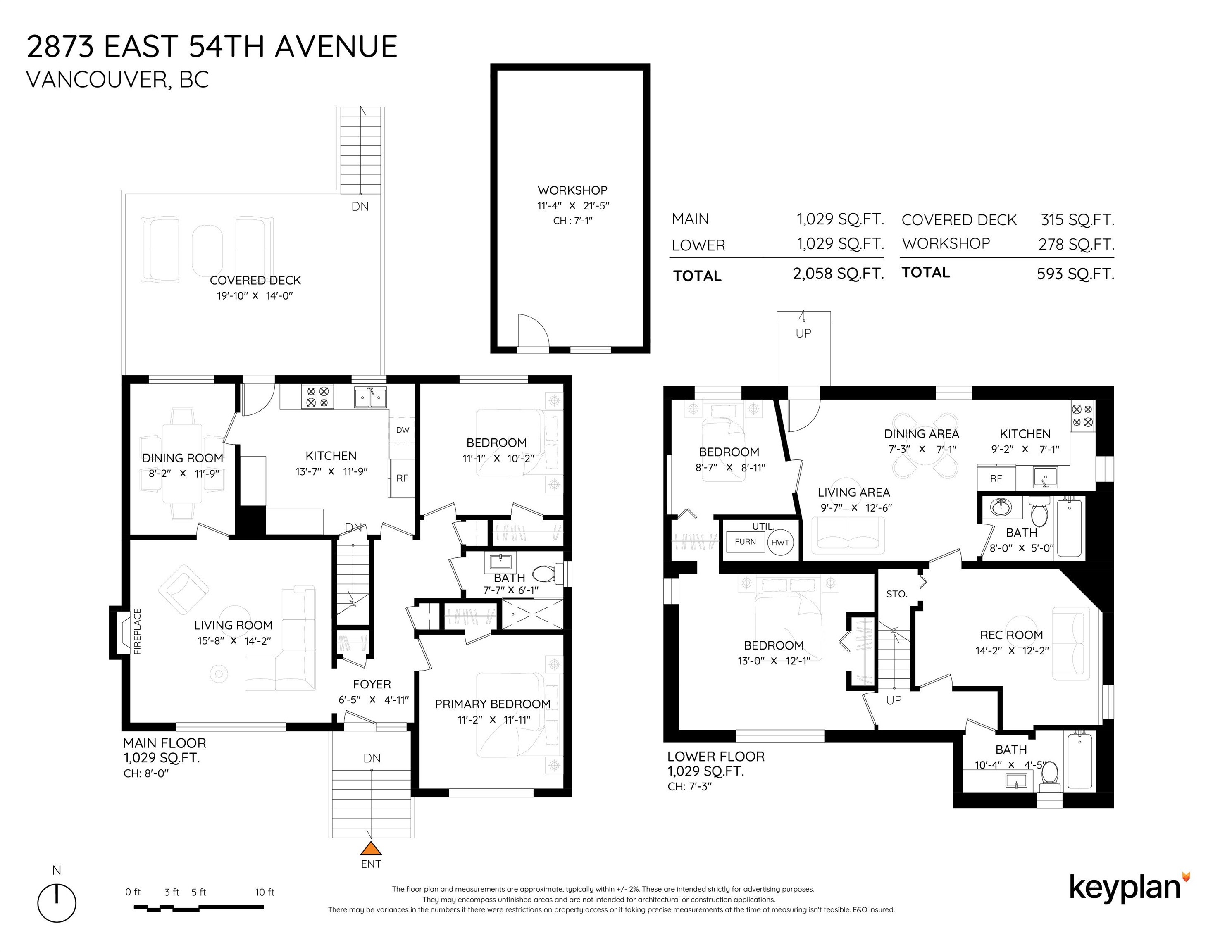 2873 54Th Avenue E, Vancouver, BC