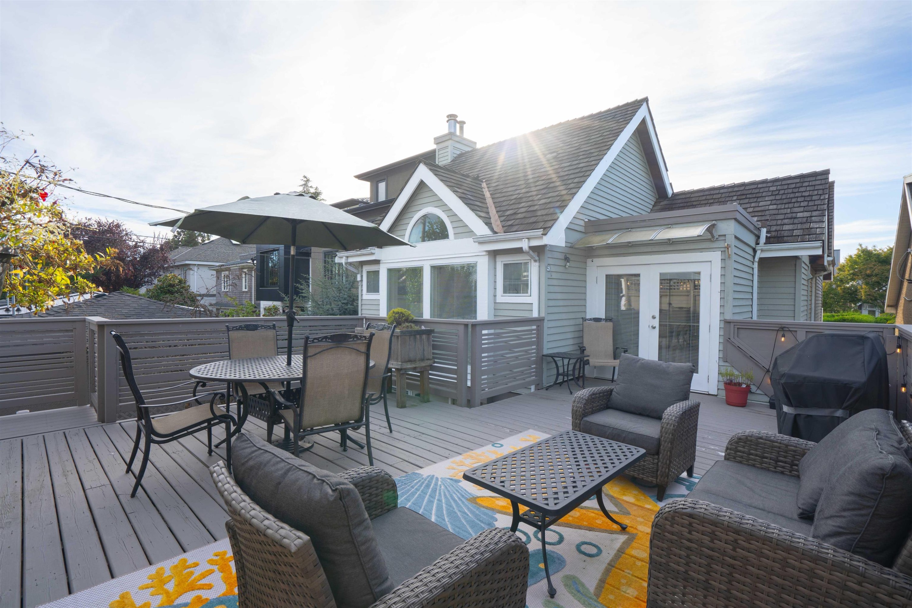1346 Laburnum Street, Vancouver, BC - Outdoor With Deck Patio Veranda With Exterior