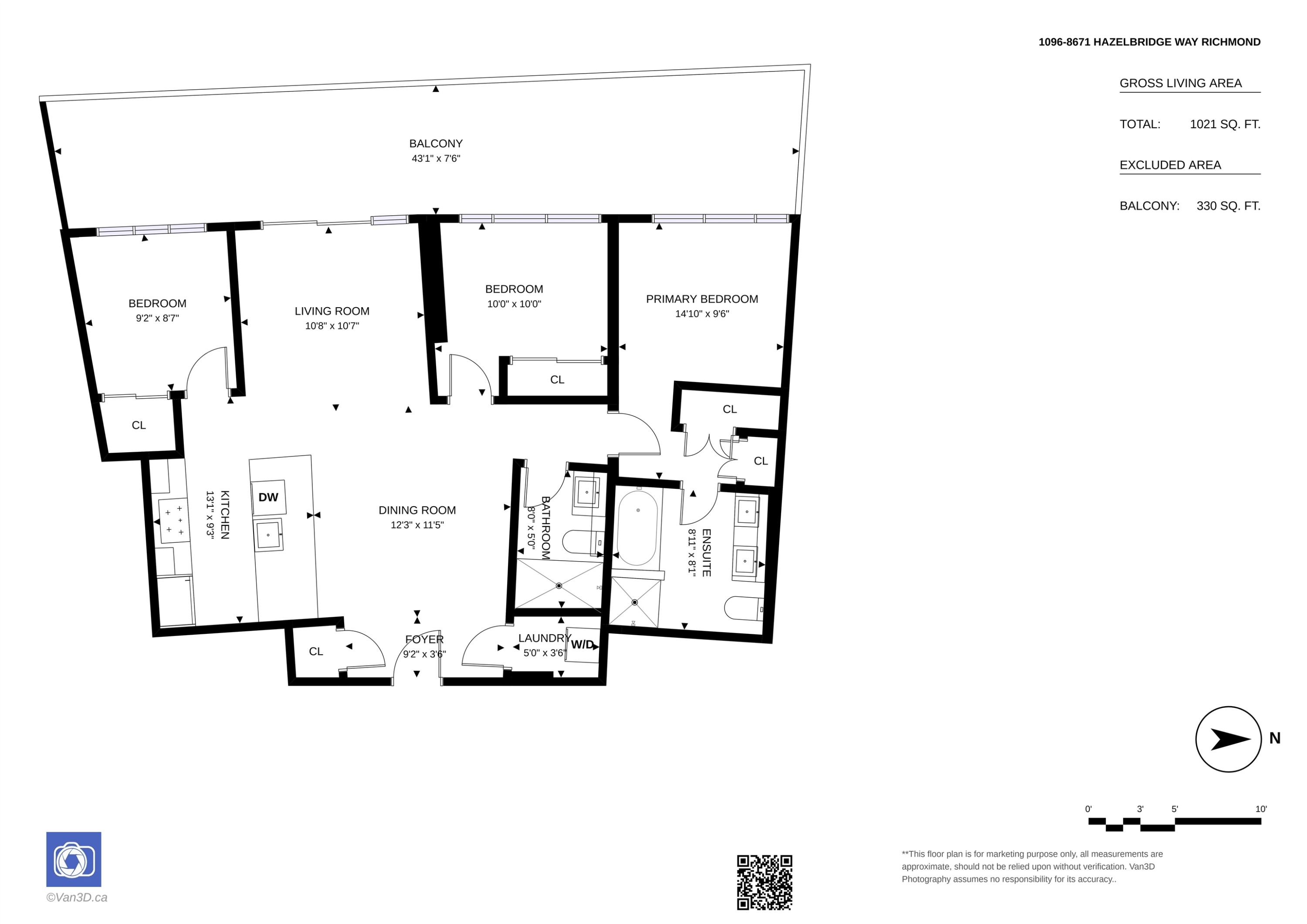 1096-8671 Hazelbridge Way, Richmond, BC - Indoor Photo Showing Garage
