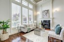 8151 Dalemore Road, Richmond, BC  - Indoor Photo Showing Living Room With Fireplace 