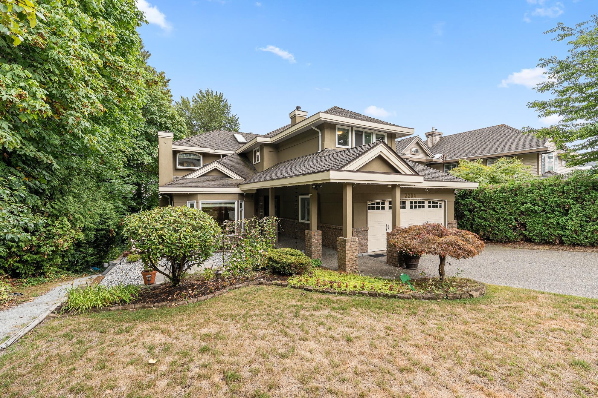 2264 Sorrento Drive, Coquitlam, BC - Outdoor With Deck Patio Veranda With Facade