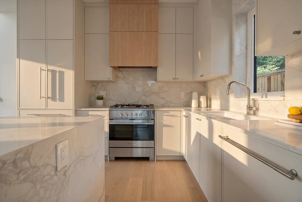 366 23Rd Avenue E, Vancouver, BC - Indoor Photo Showing Kitchen With Upgraded Kitchen