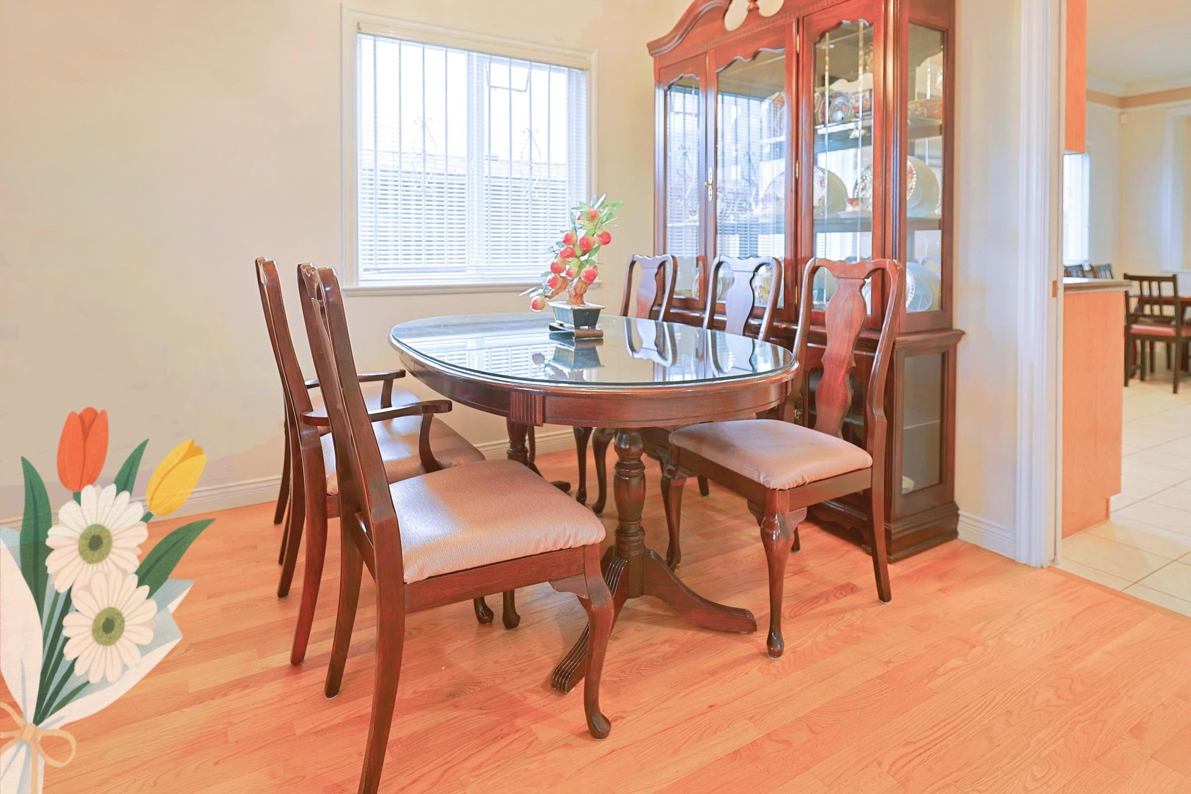 6915 Dumfries Street, Vancouver, BC - Indoor Photo Showing Dining Room
