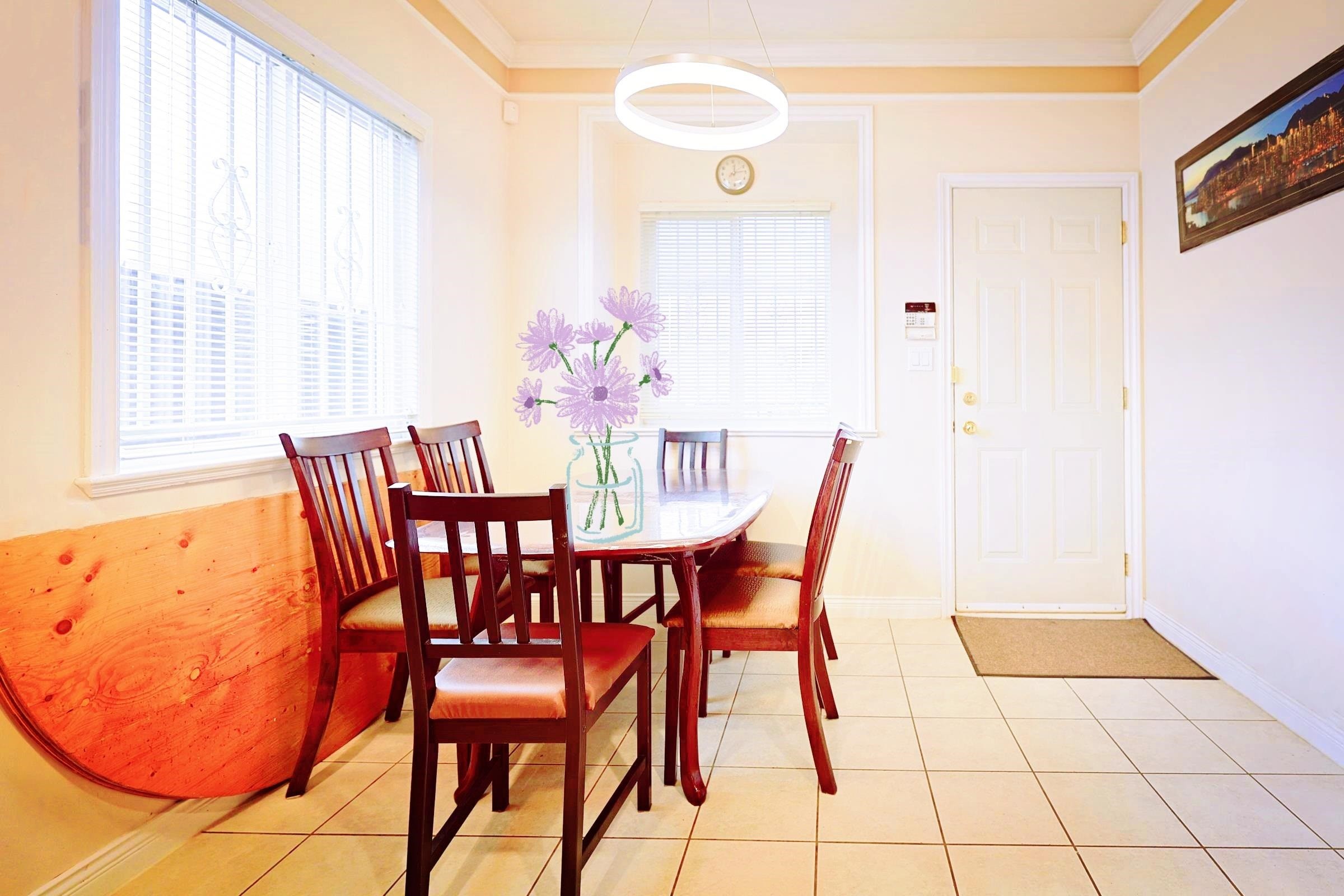 6915 Dumfries Street, Vancouver, BC - Indoor Photo Showing Dining Room