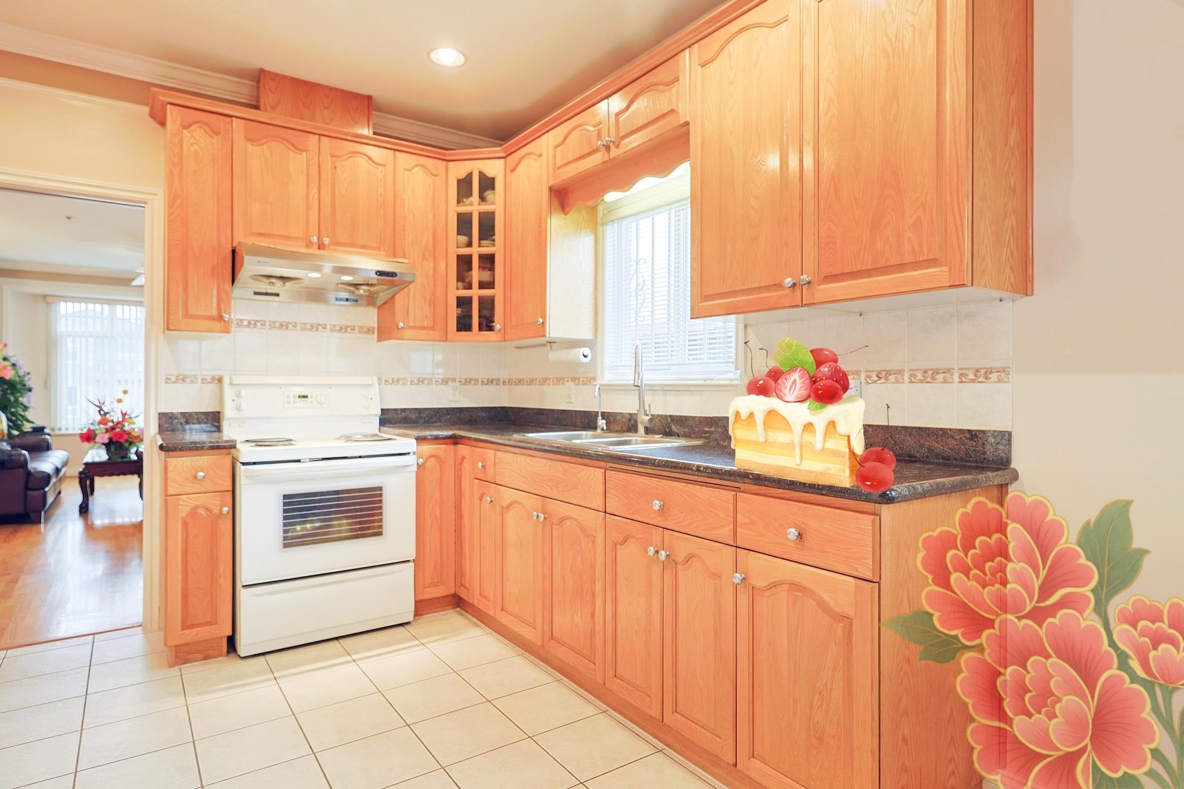 6915 Dumfries Street, Vancouver, BC - Indoor Photo Showing Kitchen