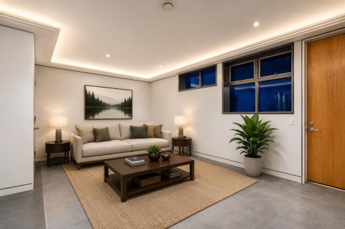 687 Beachview Drive, North Vancouver, BC - Indoor Photo Showing Living Room