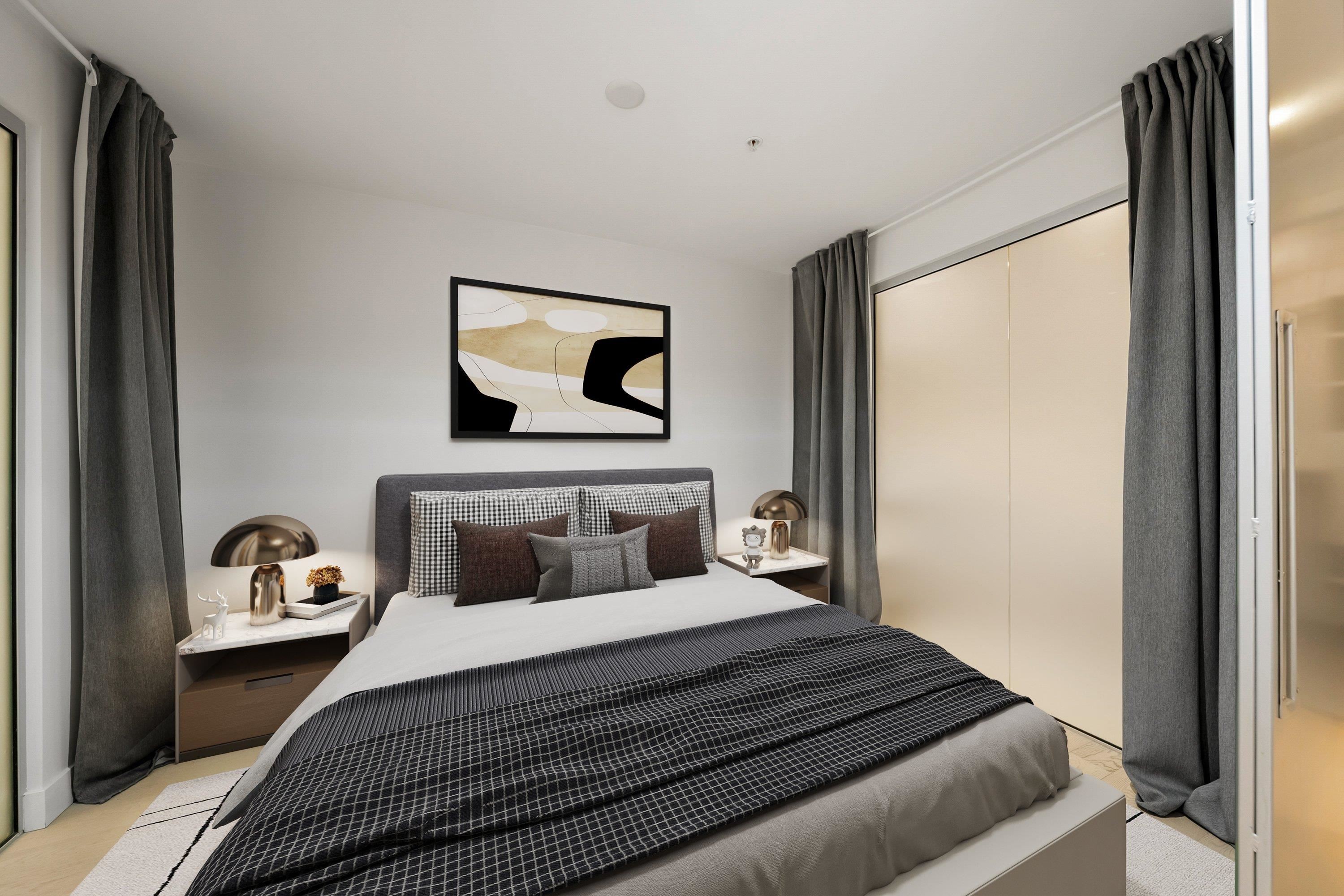 134 1St Avenue E, Vancouver, BC - Indoor Photo Showing Bedroom