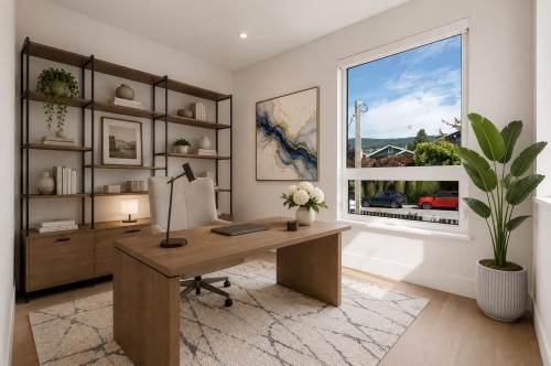 1202 Duchess Avenue, West Vancouver, BC - Indoor Photo Showing Office
