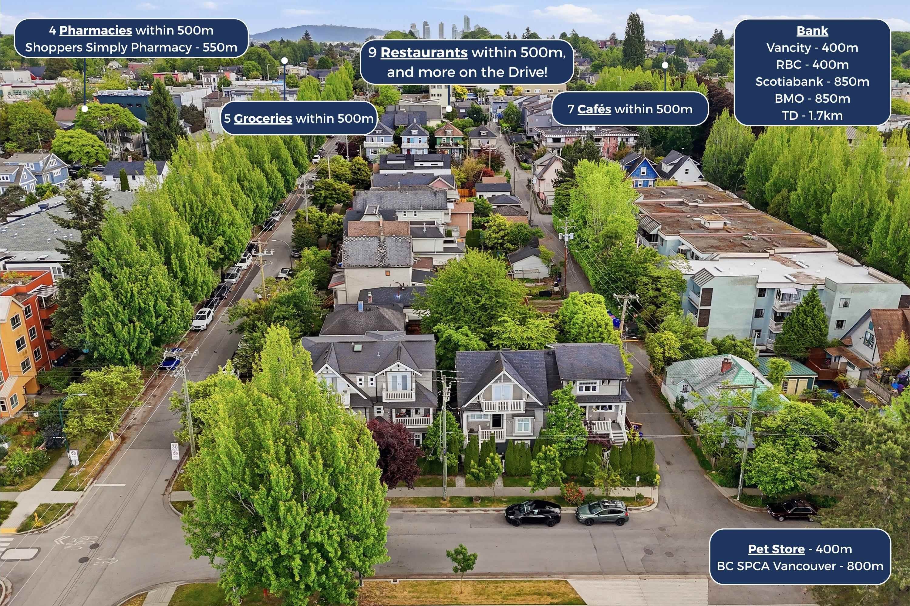 1820 Woodland Drive, Vancouver, BC - Outdoor With View