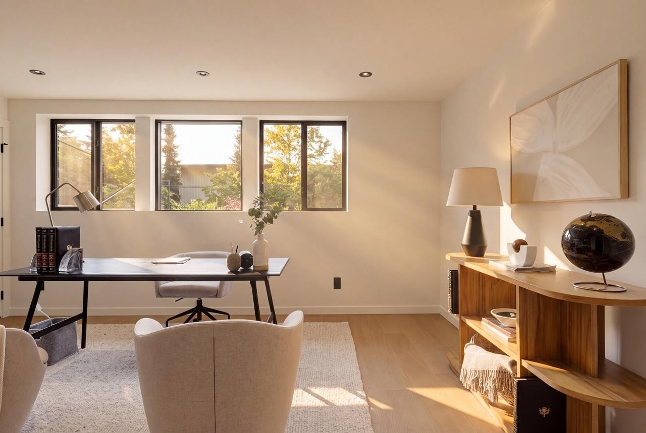 1008 17Th Street W, North Vancouver, BC - Indoor Photo Showing Office
