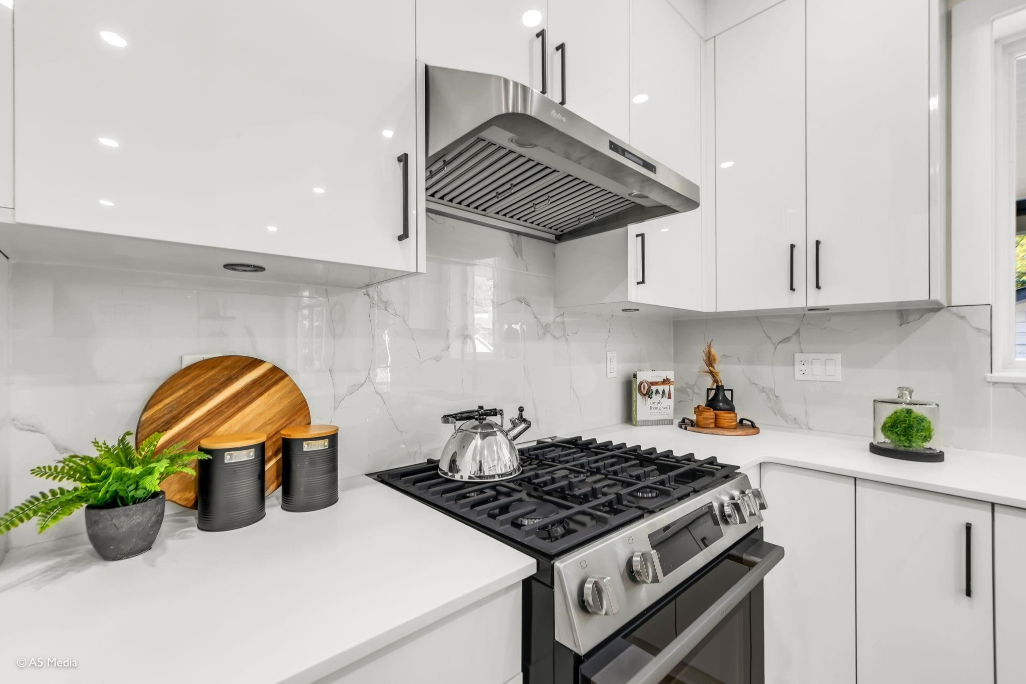 1-281 48Th Avenue E, Vancouver, BC - Indoor Photo Showing Kitchen With Upgraded Kitchen