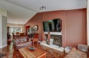 2986 Albion Drive, Coquitlam, BC  - Indoor Photo Showing Living Room With Fireplace 