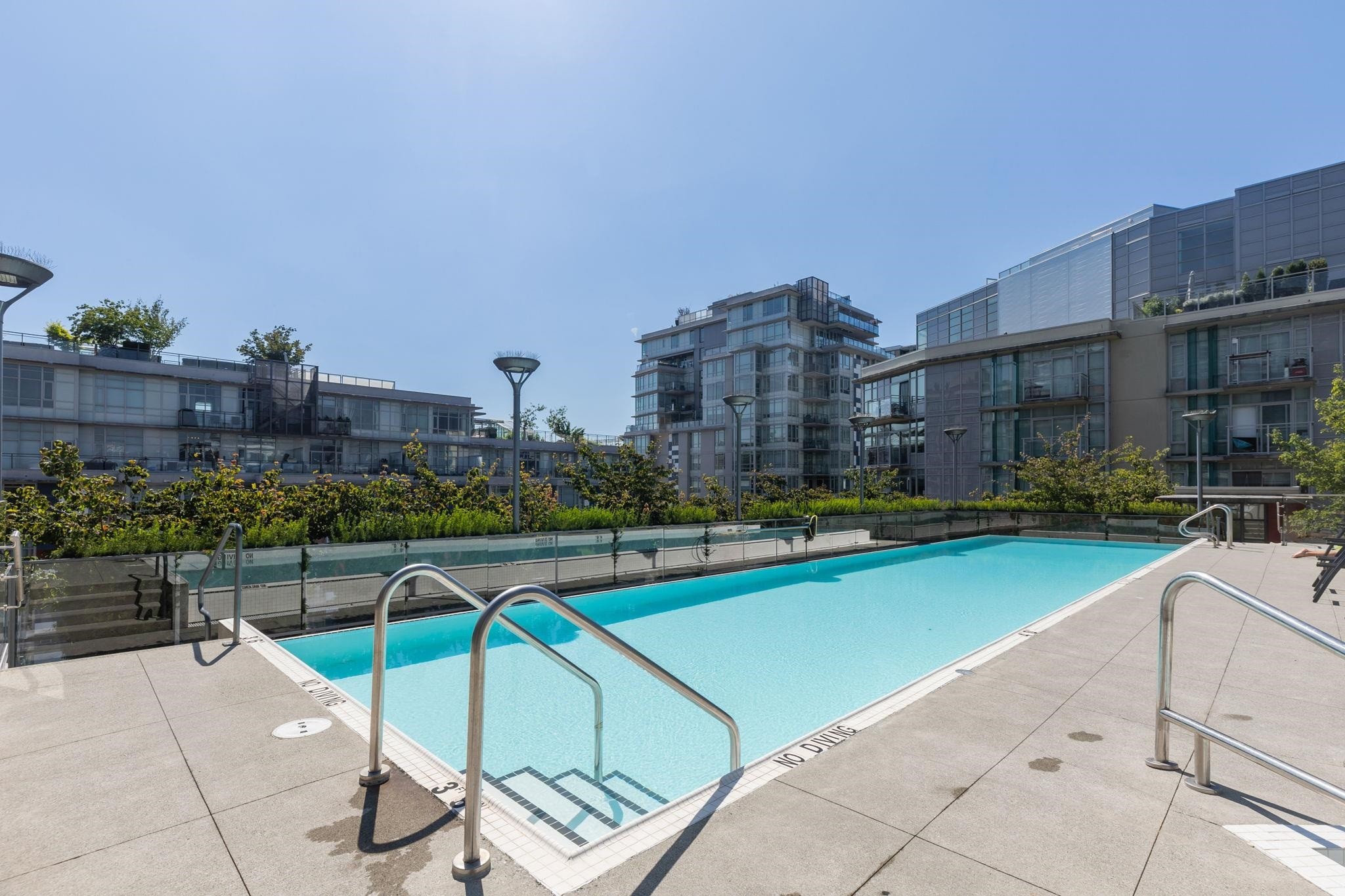 62 1St Avenue W, Vancouver, BC - Outdoor With In Ground Pool