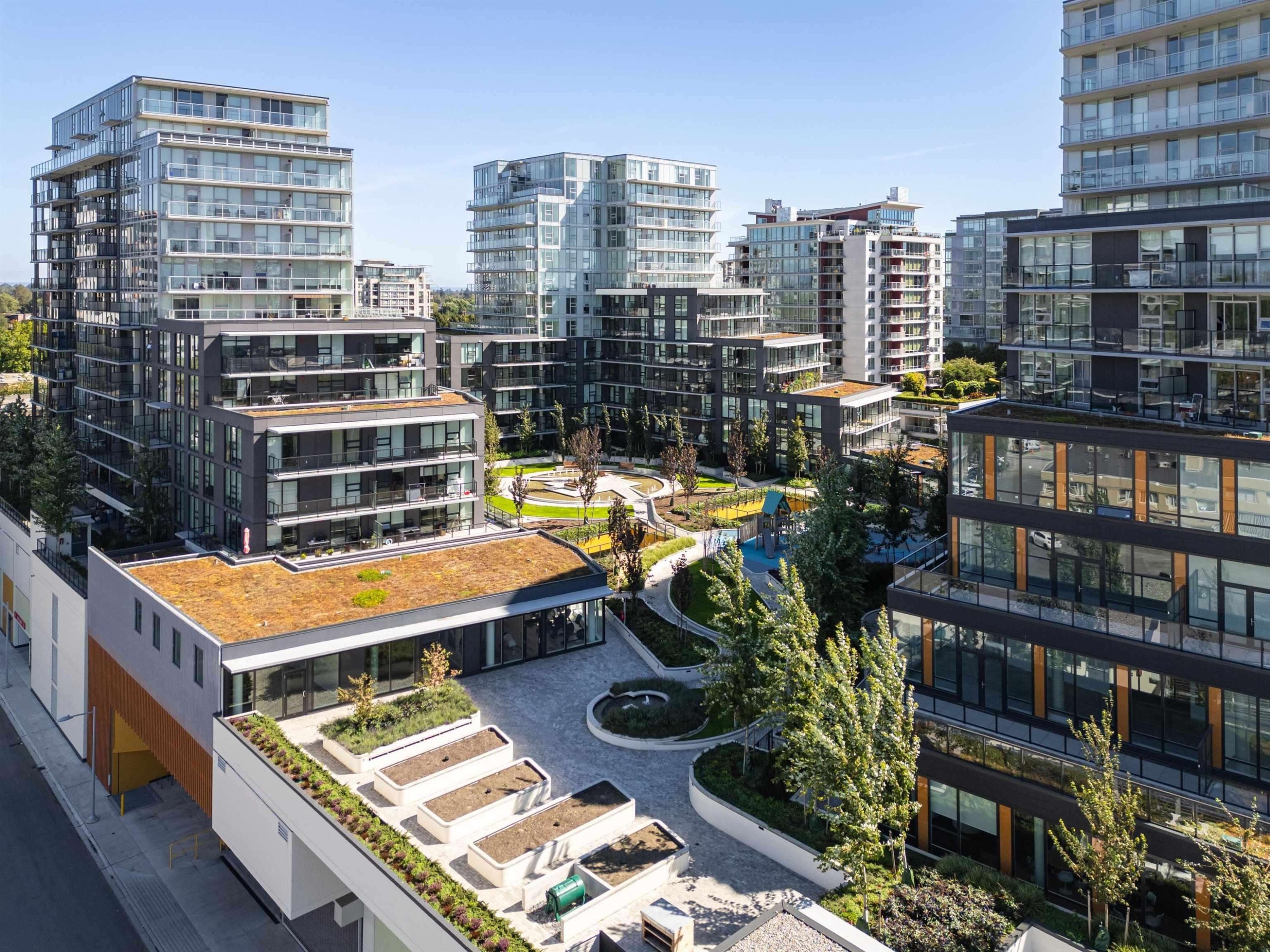 1306-8111 Park Road, Richmond, BC - Outdoor With Facade