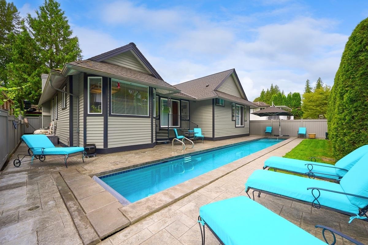 23635 108 Loop, Maple Ridge, BC - Outdoor With In Ground Pool With Deck Patio Veranda With Exterior