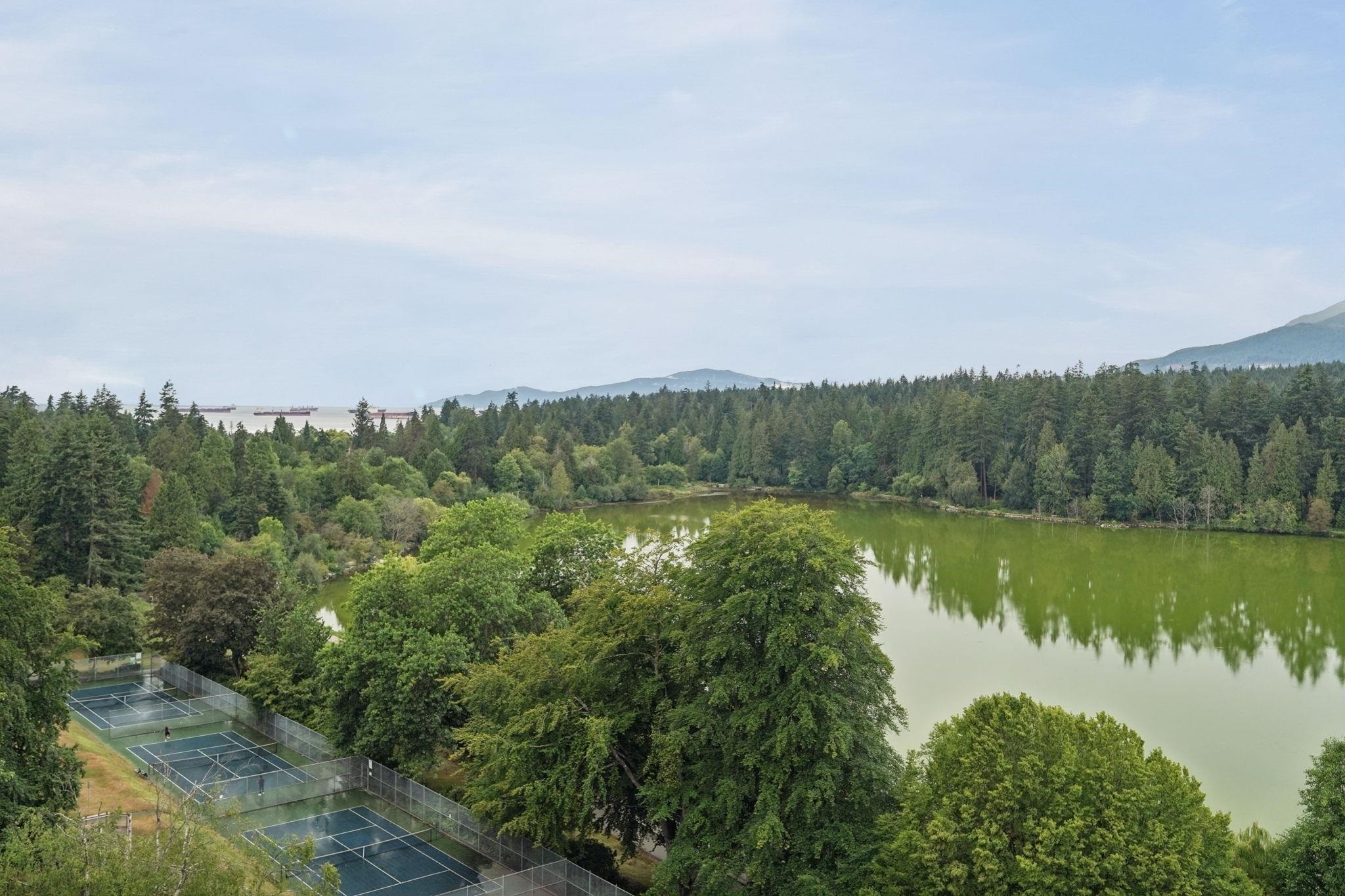 302-710 Chilco Street, Vancouver, BC - Outdoor With Body Of Water With View