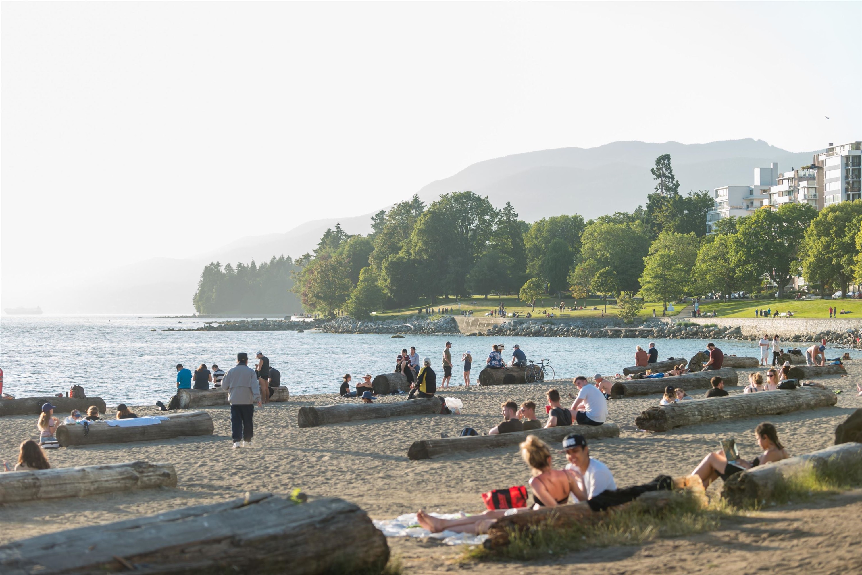 302-710 Chilco Street, Vancouver, BC - Outdoor With Body Of Water With View