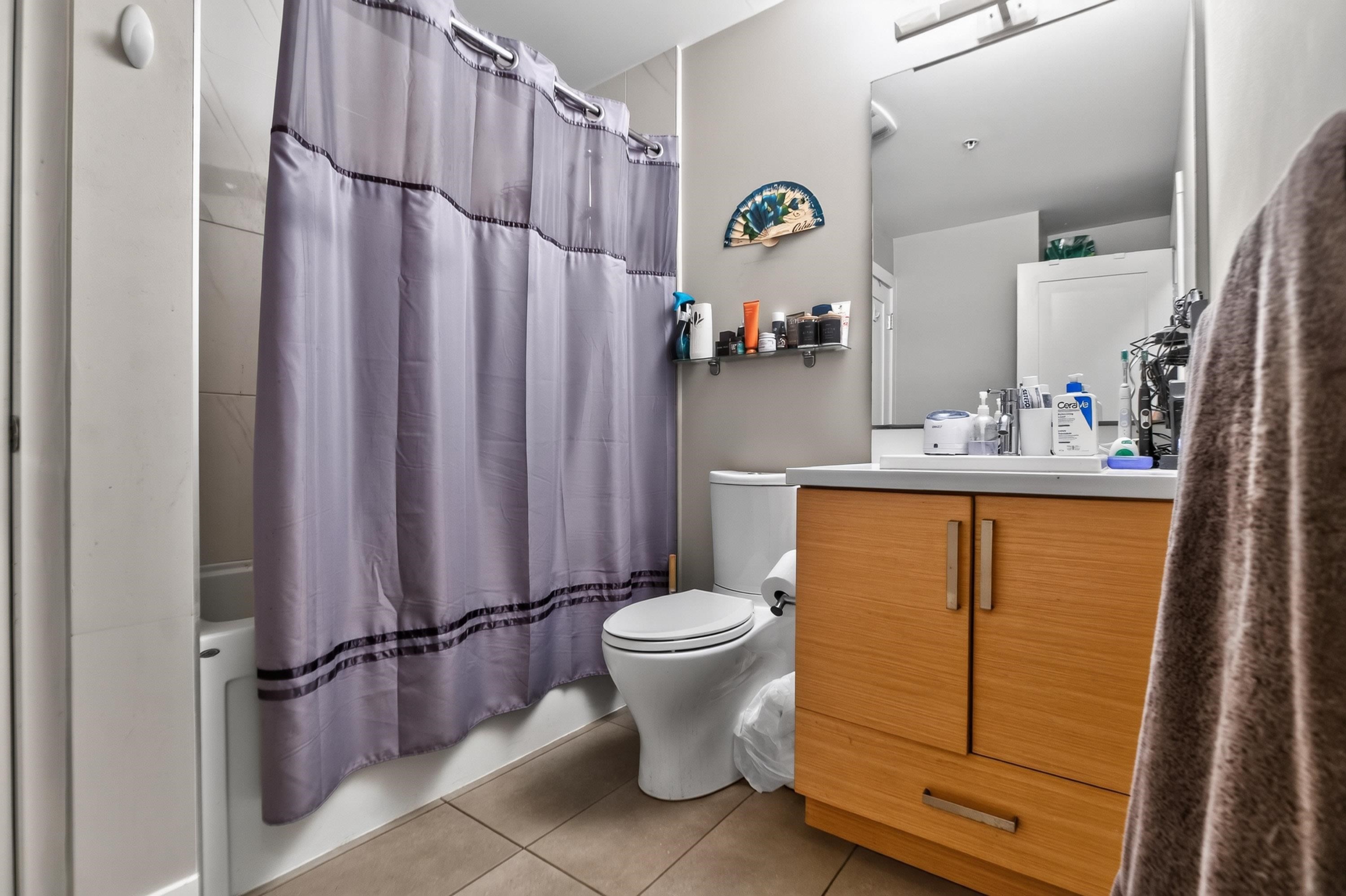 202-4710 Hastings Street, Burnaby, BC - Indoor Photo Showing Bathroom