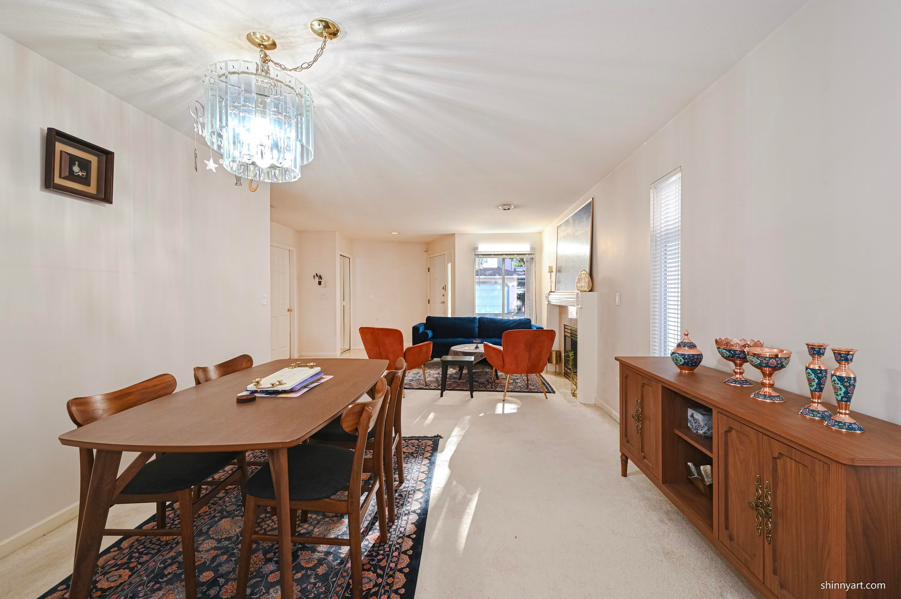 68-10000 Fisher Gate, Richmond, BC - Indoor Photo Showing Dining Room