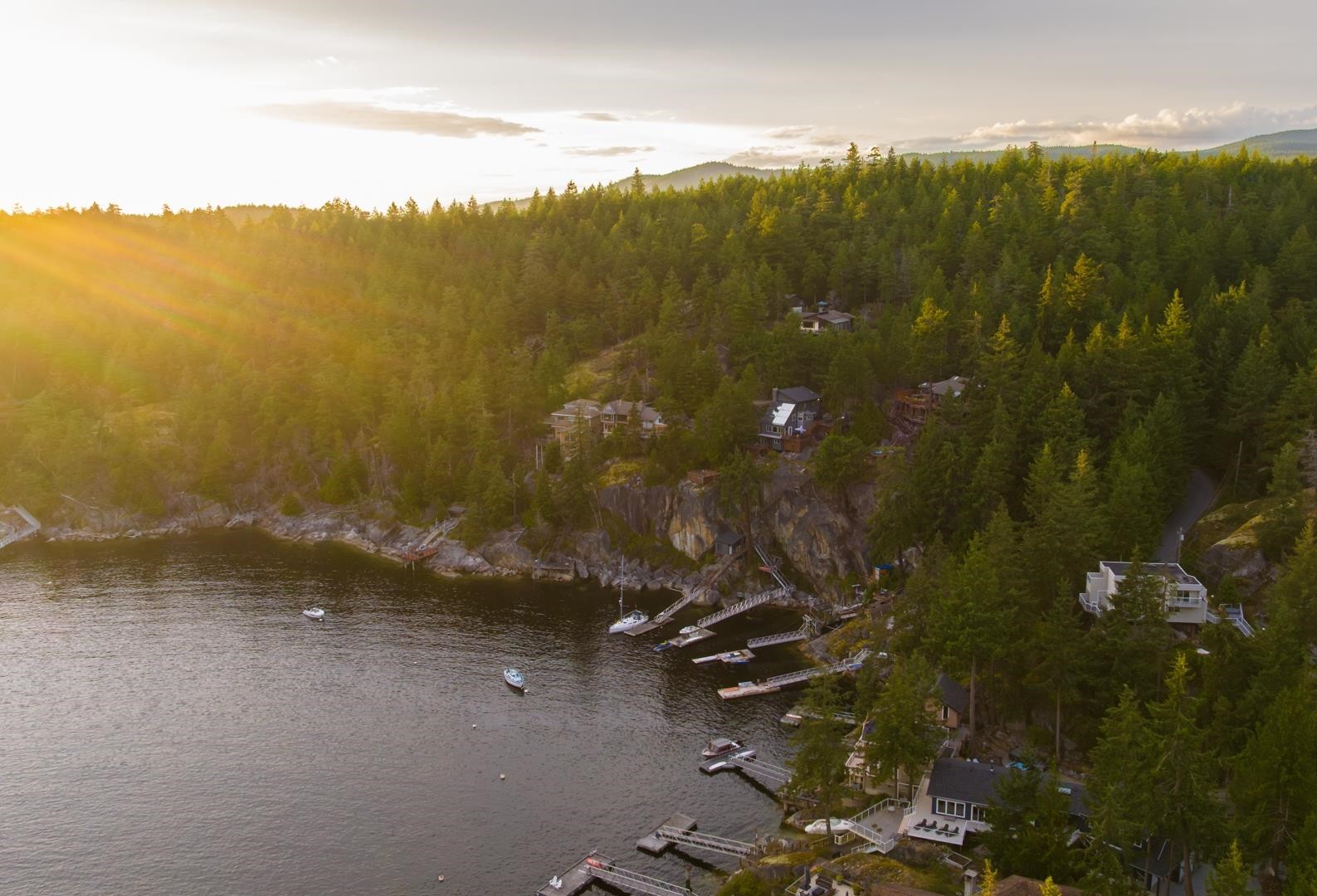 5322 Natalie Lane, Halfmoon Bay, BC - Outdoor With Body Of Water With View