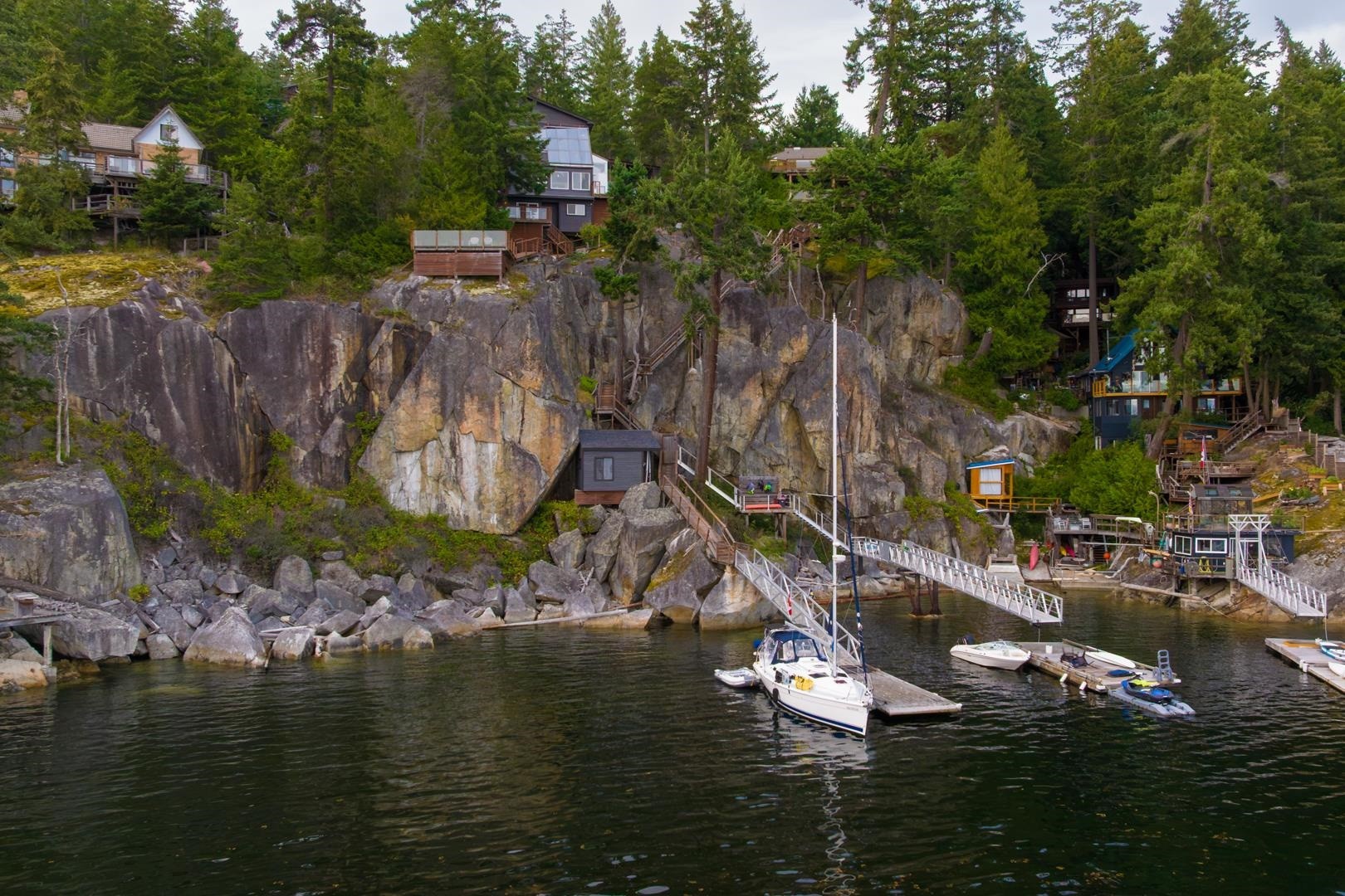5322 Natalie Lane, Halfmoon Bay, BC - Outdoor With Body Of Water