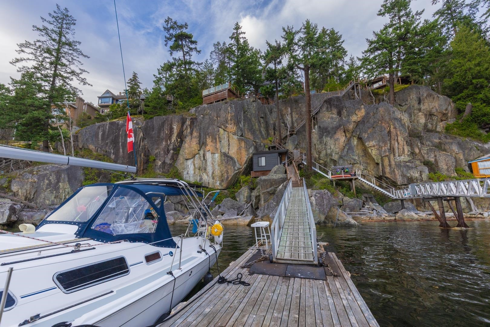 5322 Natalie Lane, Halfmoon Bay, BC - Outdoor With Body Of Water