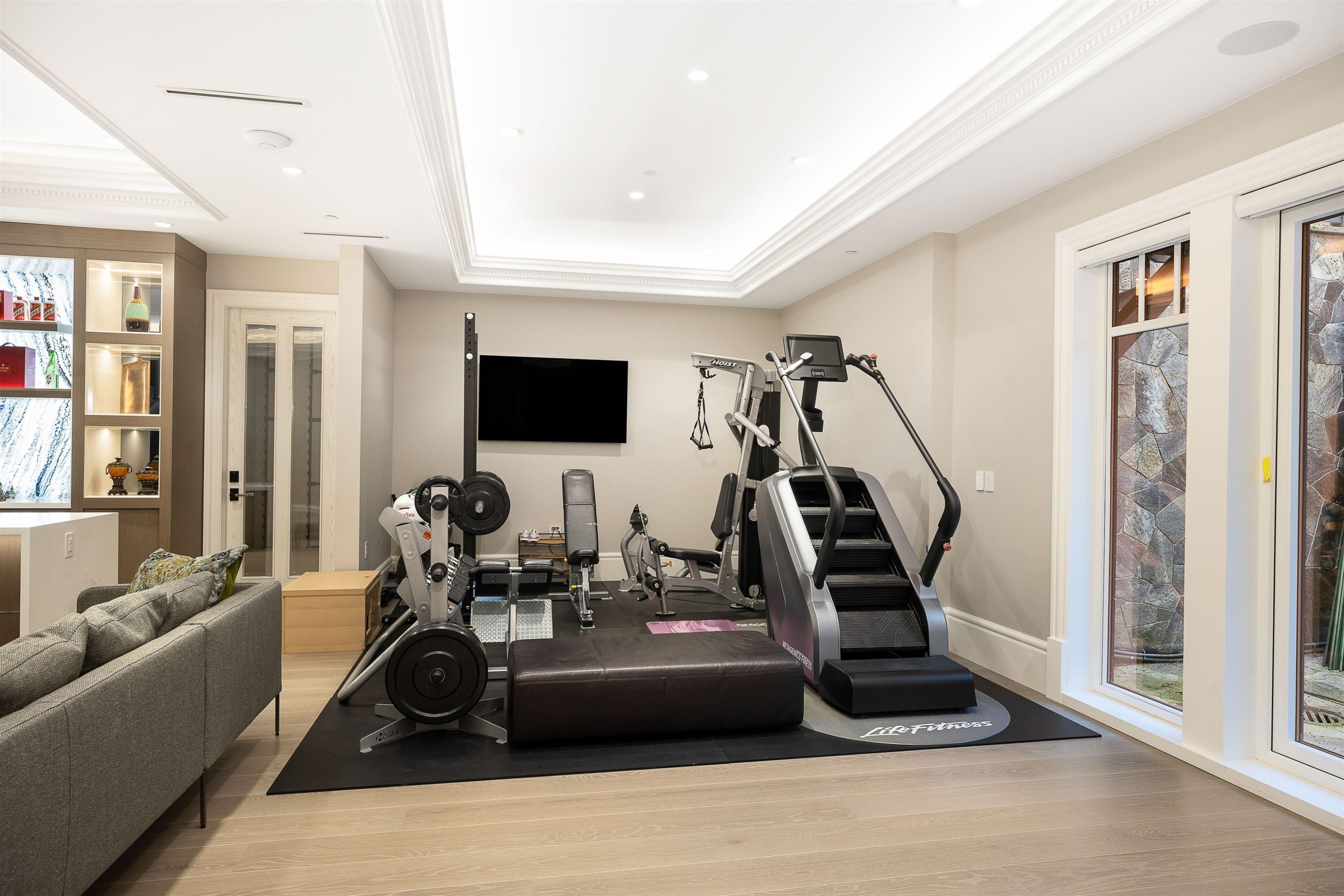1239 40Th Avenue W, Vancouver, BC - Indoor Photo Showing Gym Room