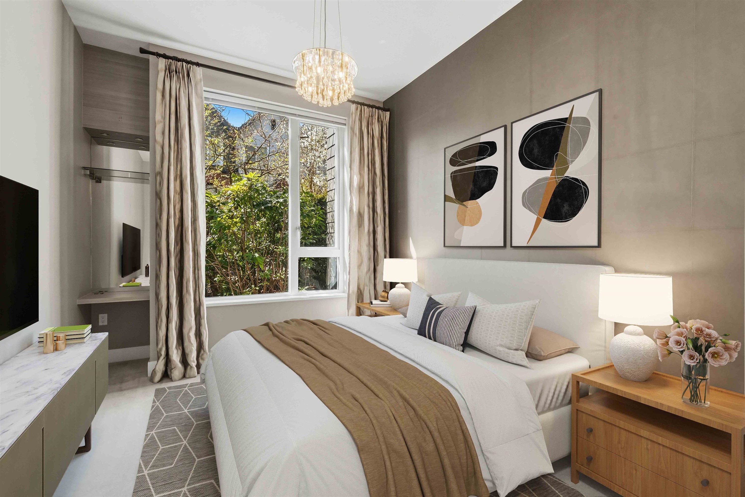 109-550 Seaborne Place, Port Coquitlam, BC - Indoor Photo Showing Bedroom