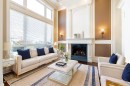 7600 Belair Drive, Richmond, BC  - Indoor Photo Showing Living Room With Fireplace 